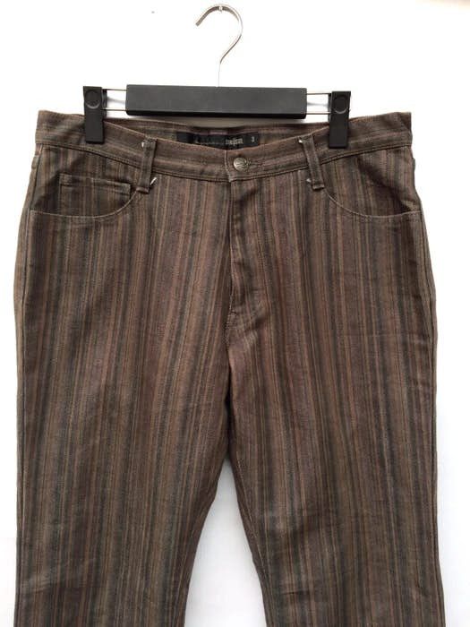 Schlussel Japanese Brand Schlussel Striped Made In Japan Casual Pant Size US 32 / EU 48 - 2 Thumbnail