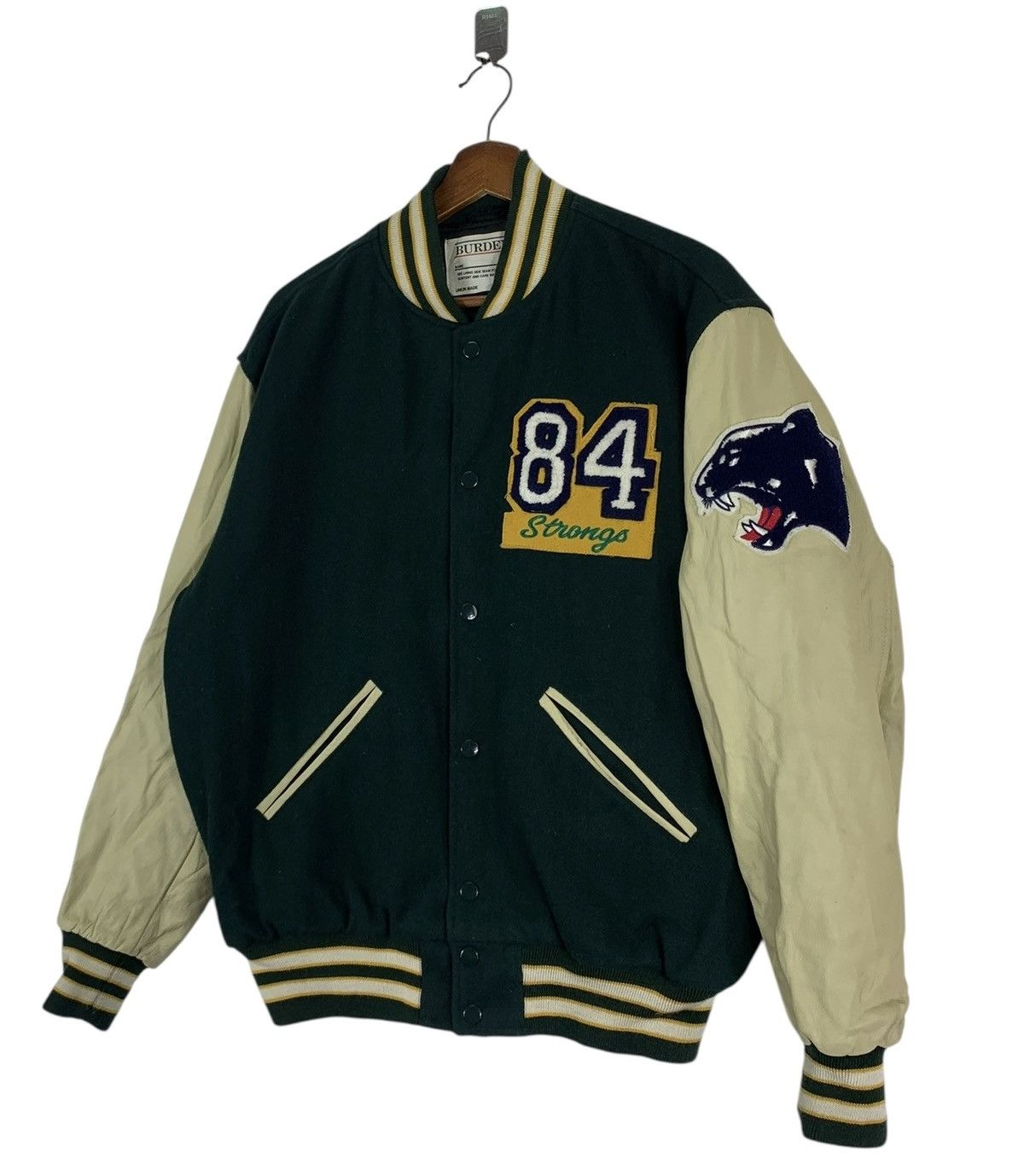 Vintage VINTAGE BURDEN UNION MADE VARSITY JACKET Size US M / EU 48-50 / 2 - 2 Thumbnail