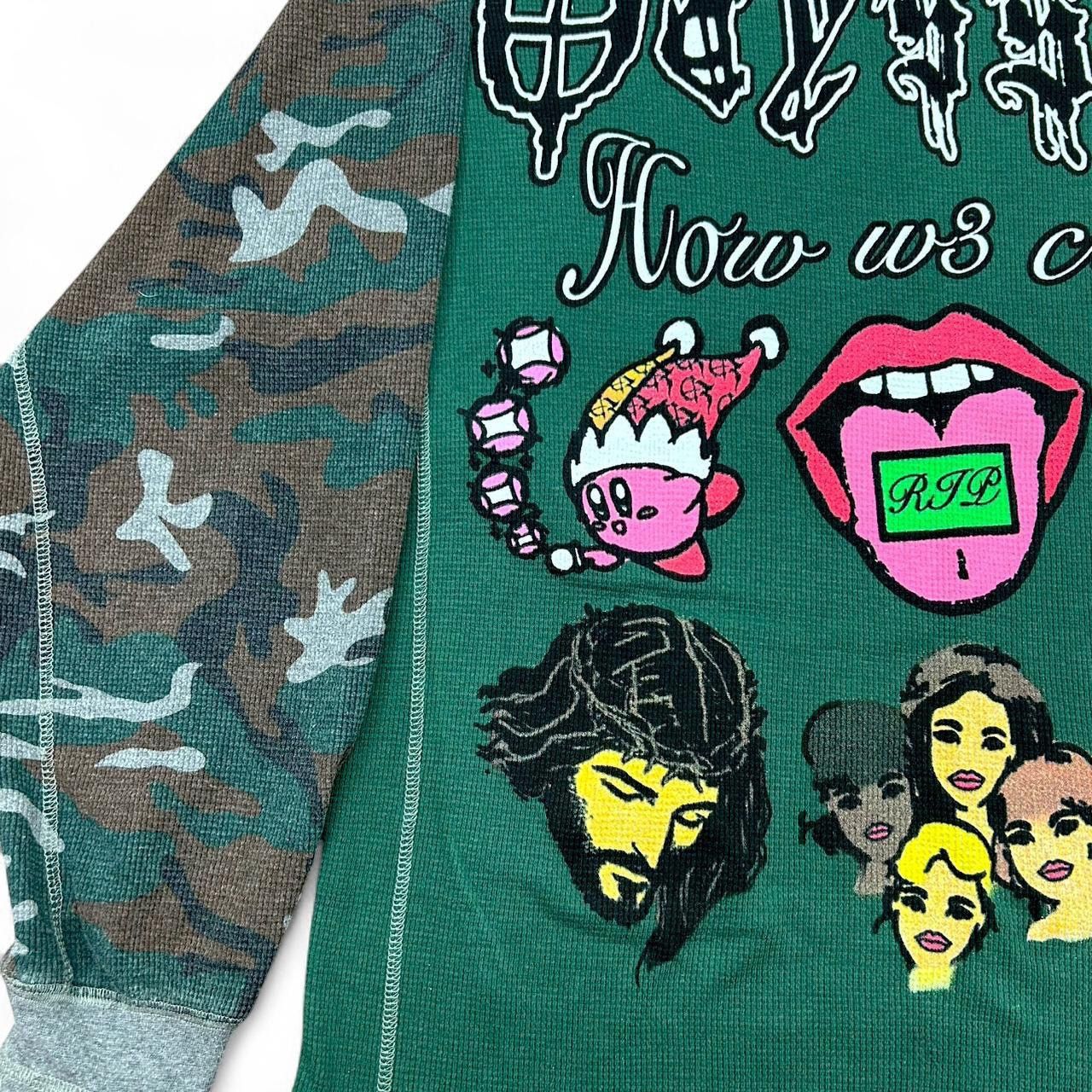 Other Odyss3y 1 of 1 “HOW W3 COP3” vintage thermal tee Size US XL / EU 56 / 4 - 4 Thumbnail
