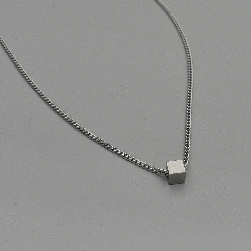 Jewelry Geometric Square Cube Size ONE SIZE - 4 Thumbnail