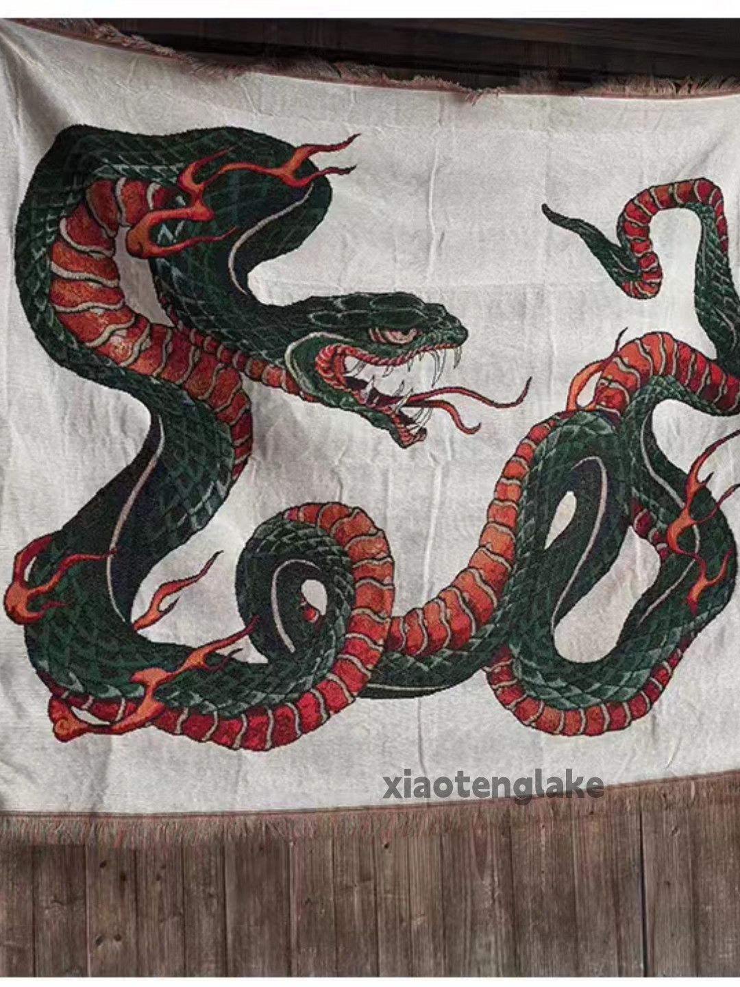 Designer × Japanese Brand × Vintage Utility tattoo punk grunge pattern graphic blanket tapestry Size ONE SIZE - 7 Thumbnail