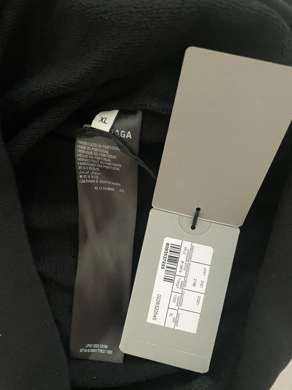 Balenciaga Balenciaga Balck Crewneck XL Size US XL / EU 56 / 4 - 3 Thumbnail