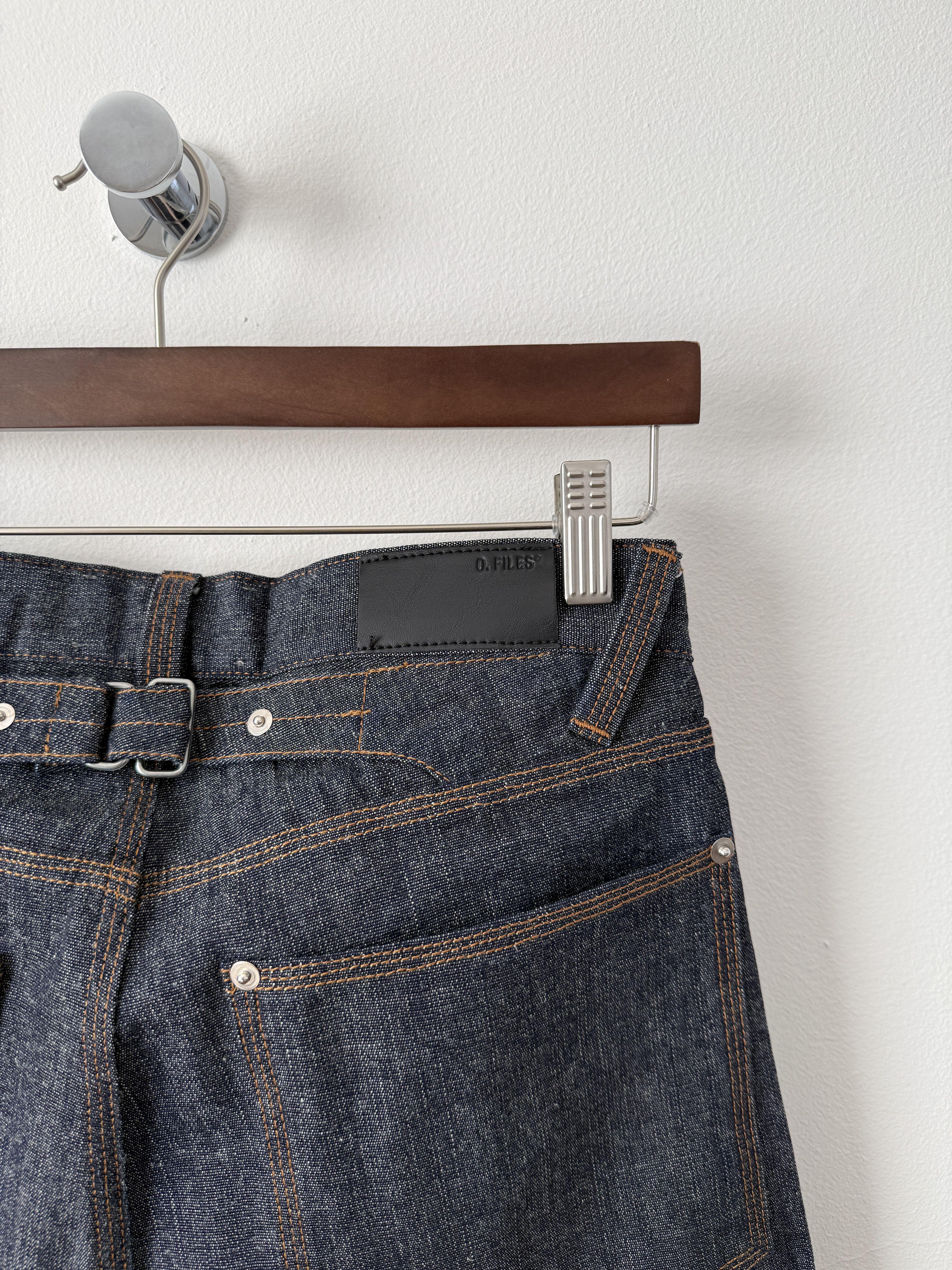 Ojardorf O. FILES Italian Raw Denim Jeans Size US 31 - 12 Thumbnail