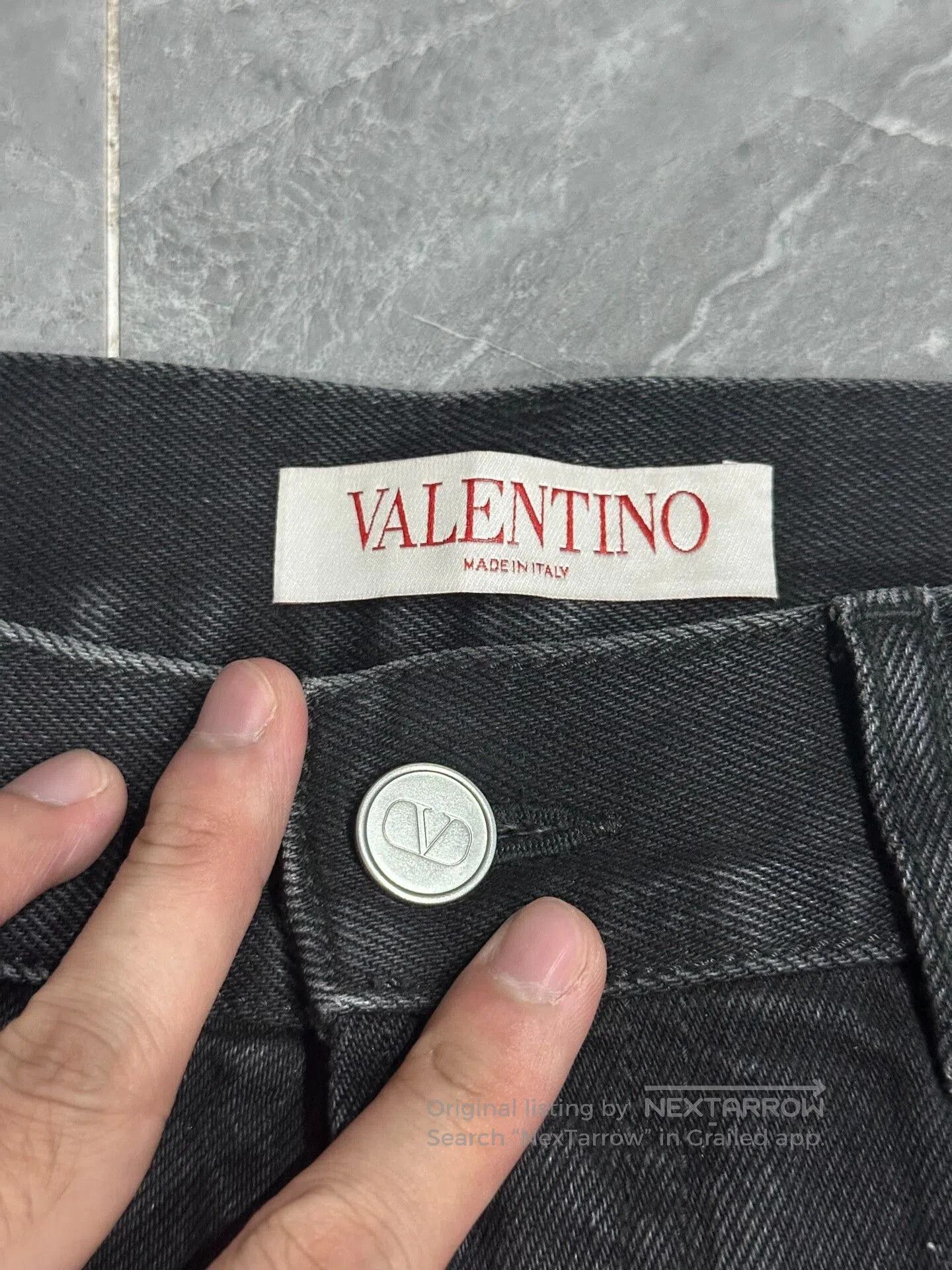 Valentino Valentino Fringe Flared Denim Jeans. Size US 32 / EU 48 - 3 Thumbnail