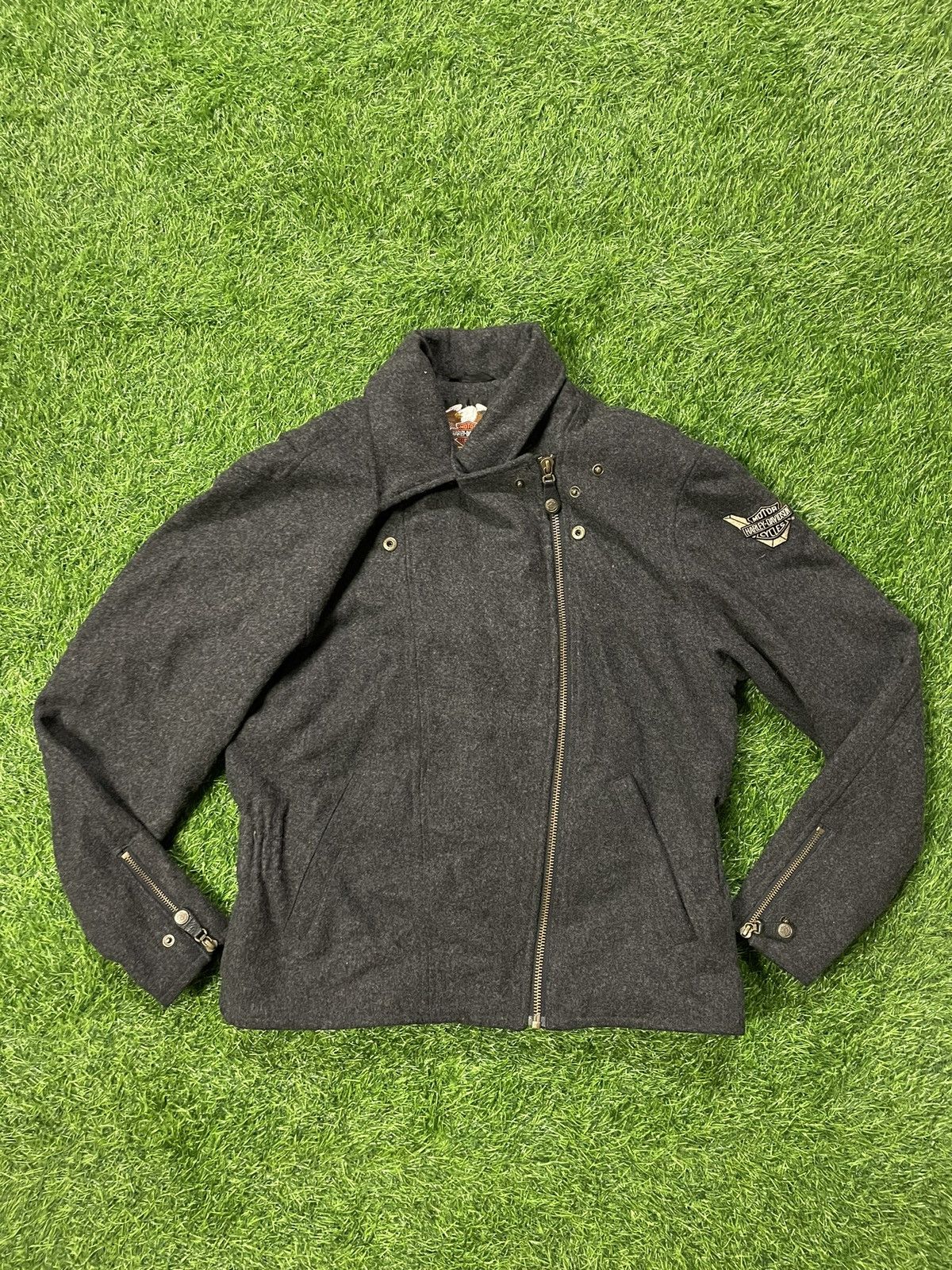 Harley Davidson Harley Davidson Motorcycles Zip Up Jacket Size Medium Size M / US 6-8 / IT 42-44 - 1 Thumbnail