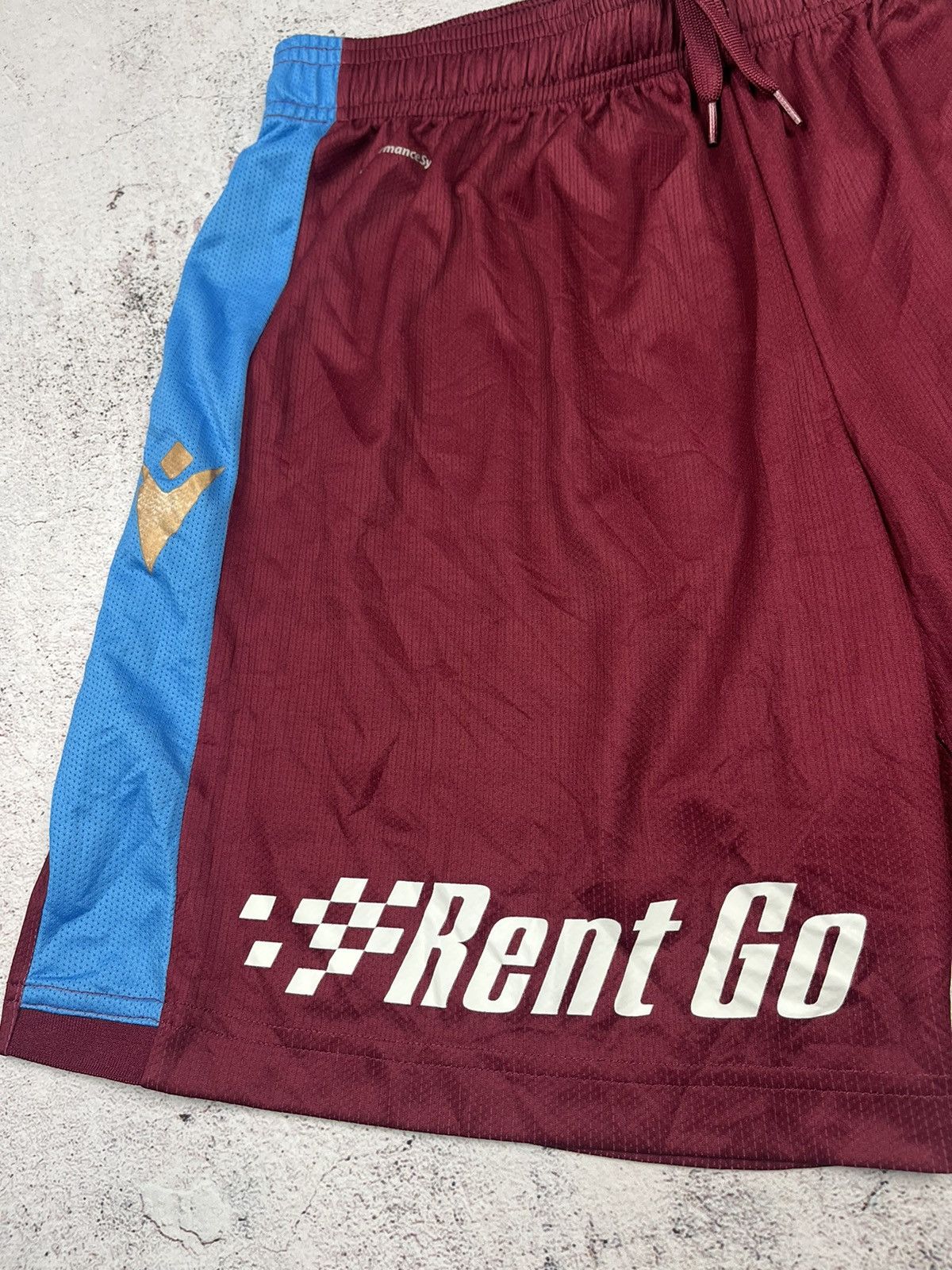 Macron TS CLUB MACRON TRANZONSPOR FOOTBALL PLAYERS SHORT, SIZE L Size US 32 / EU 48 - 4 Thumbnail