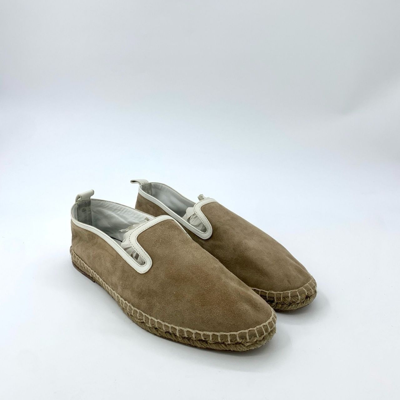 Hermes Hermès Mens Tan Suede Espadrilles Size 43 Made In Spain Size US 10 / EU 43 - 2 Thumbnail