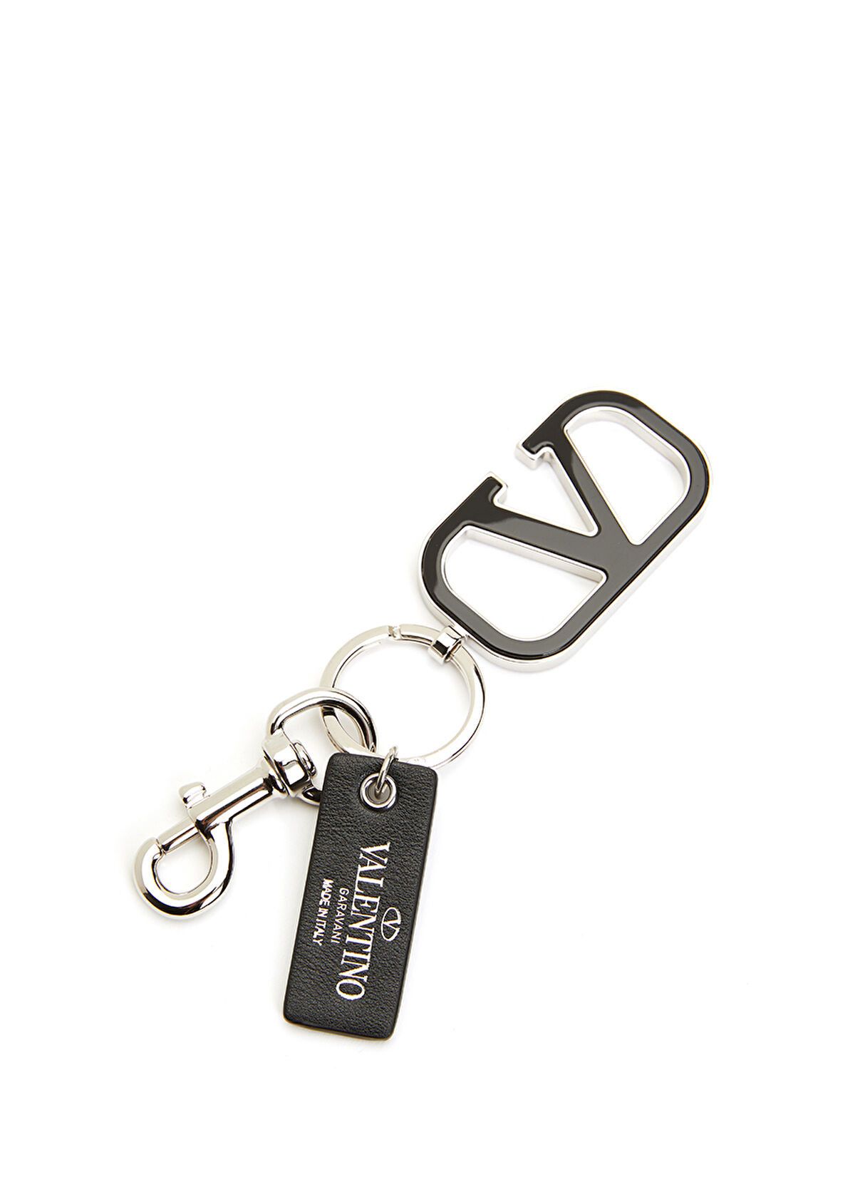 Valentino o1y0525 Size : OS / Logo Key Ring in Black Size ONE SIZE - 1 Preview