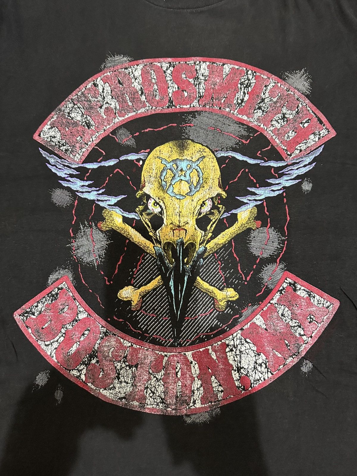Aerosmith Vtg 90’s Aerosmith Japan Australia Pump Tour 90 TShirt Size US L / EU 52-54 / 3 - 3 Thumbnail