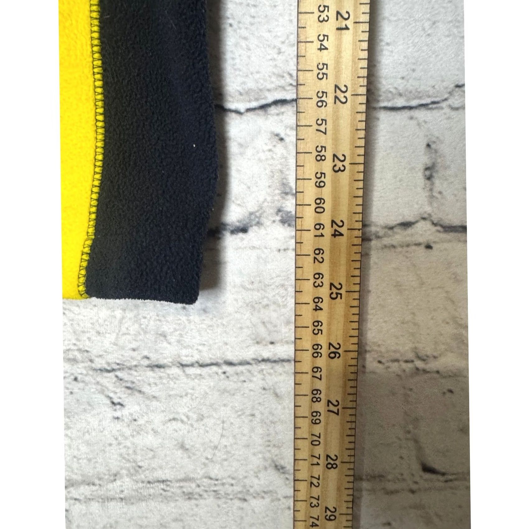 Gap GAP Fleece Sweatshirt M Yellow Black 1/4 Zip Pullover Men's Size US M / EU 48-50 / 2 - 4 Thumbnail