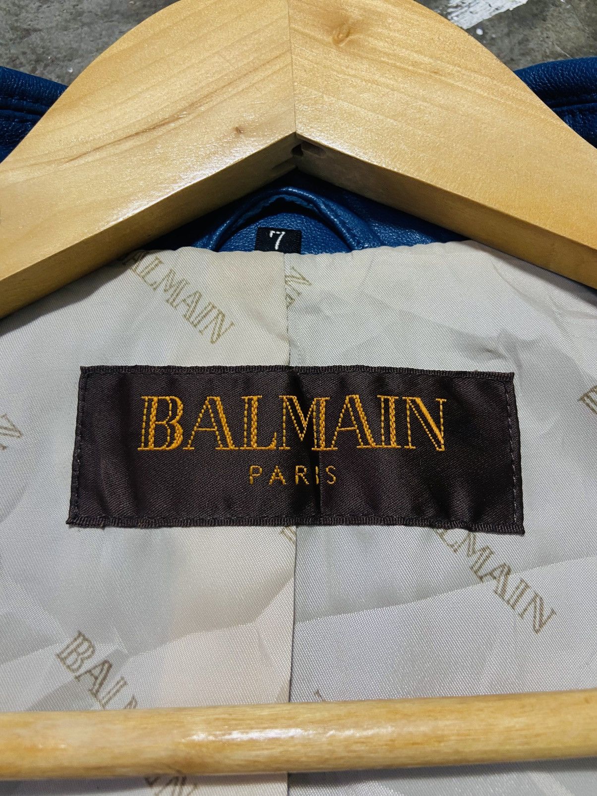 Balmain Vintage Balmain Paris Sheepskin Leather Jacket Coat Size S / US 4 / IT 40 - 15 Thumbnail