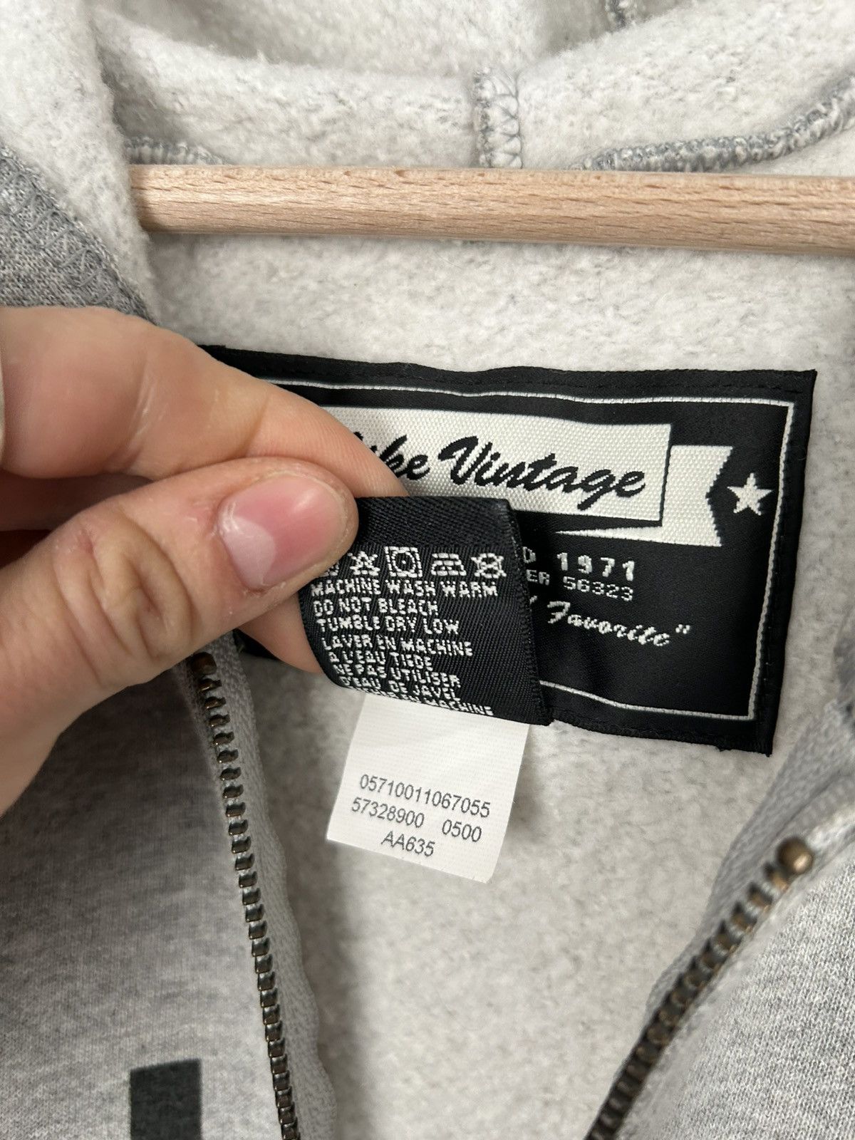 Nike Vintage Nike Made in USA Zip Hoodie Vest Streetwear Hype Y2K Size US L / EU 52-54 / 3 - 6 Thumbnail