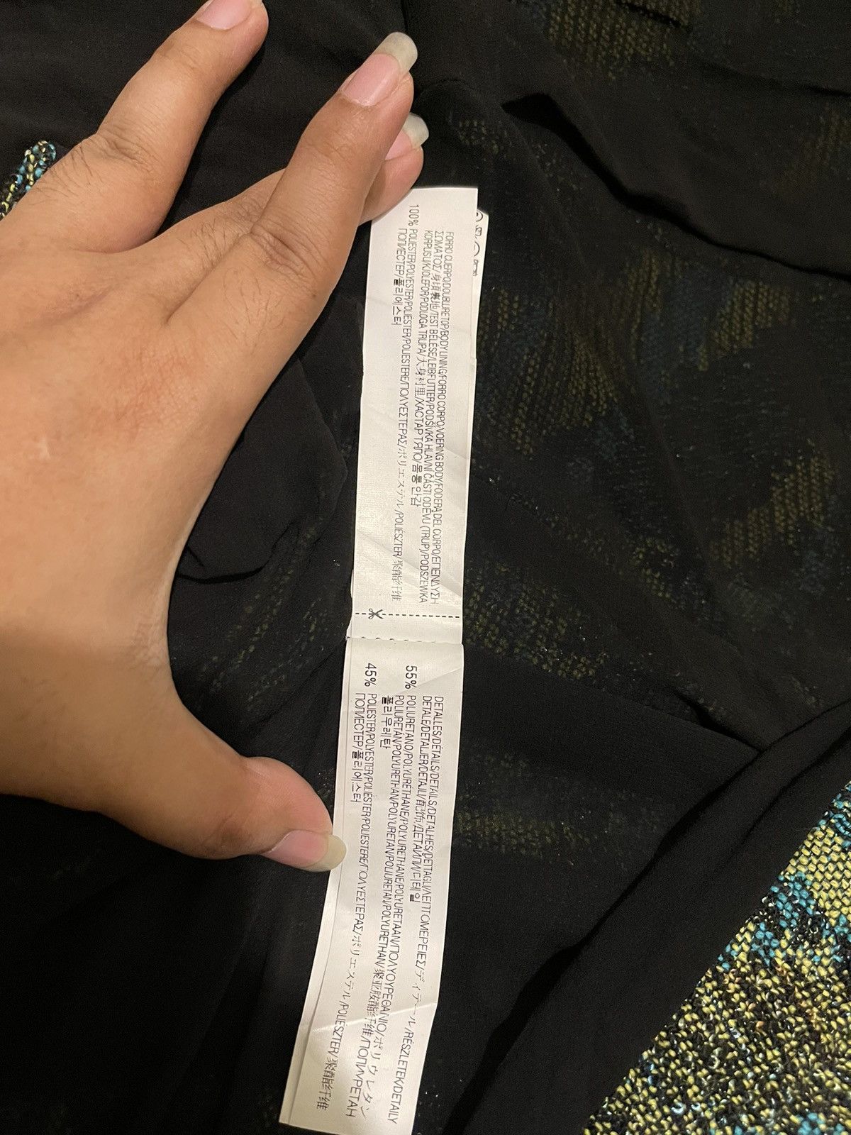 Vintage × Zara Zara Basic Women’s Blazer, Ethnic Green pattern Size M / US 6-8 / IT 42-44 - 7 Thumbnail
