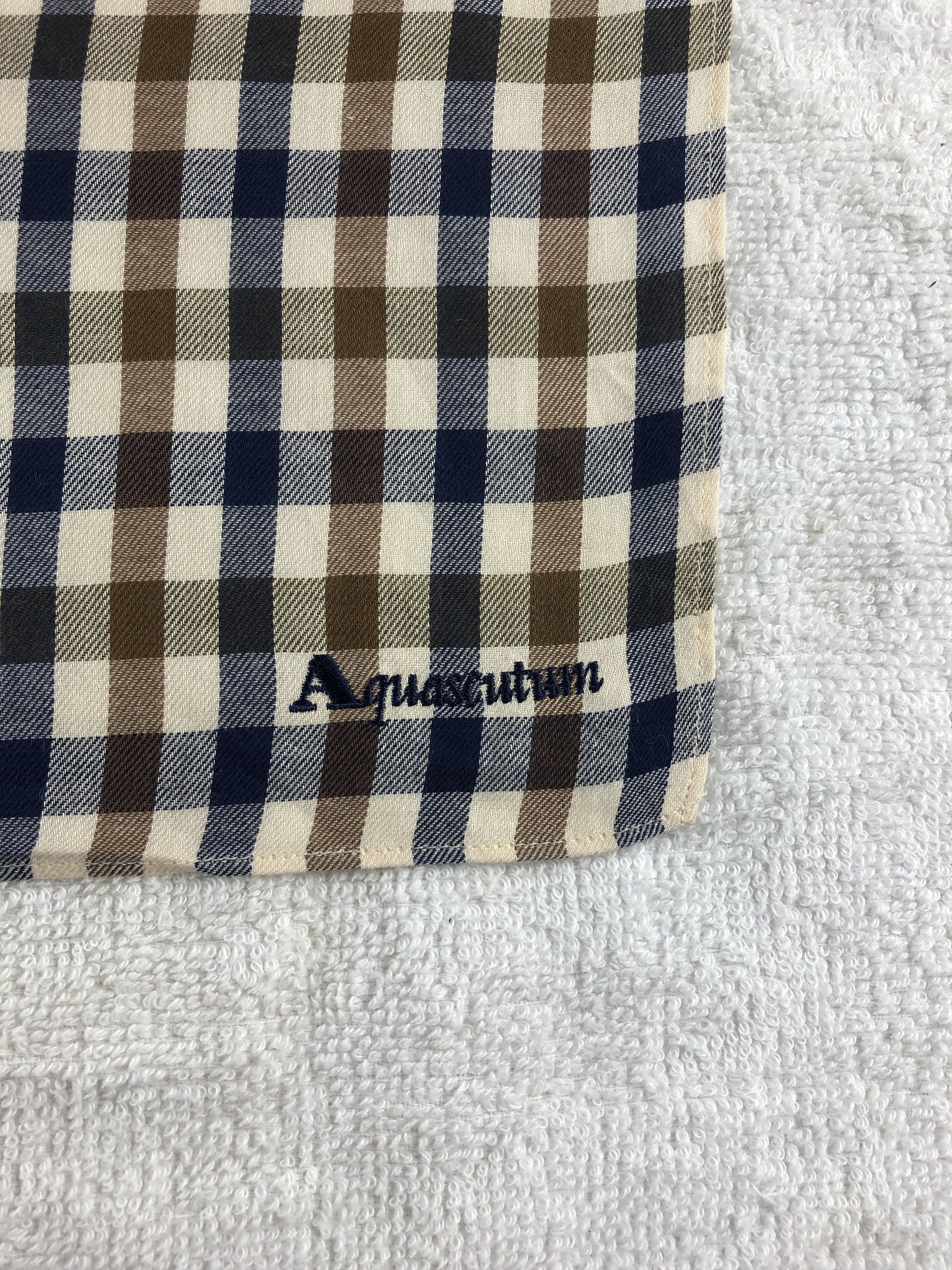 Aquascutum Aquasqutum Handkerchief / Bandana / Neckerchief Size ONE SIZE - 5 Thumbnail