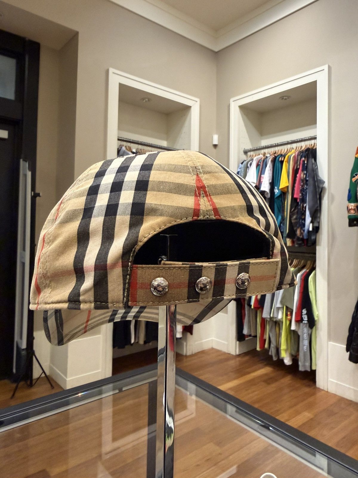 Burberry Burberry TB Icon Logo Baseball Cap Size ONE SIZE - 2 Thumbnail