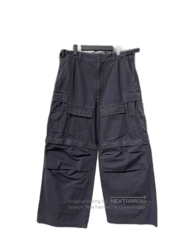 Balenciaga Balenciaga Cargo Pants with Detachable Shorts. Size US 44 / EU 60 - 1 Thumbnail