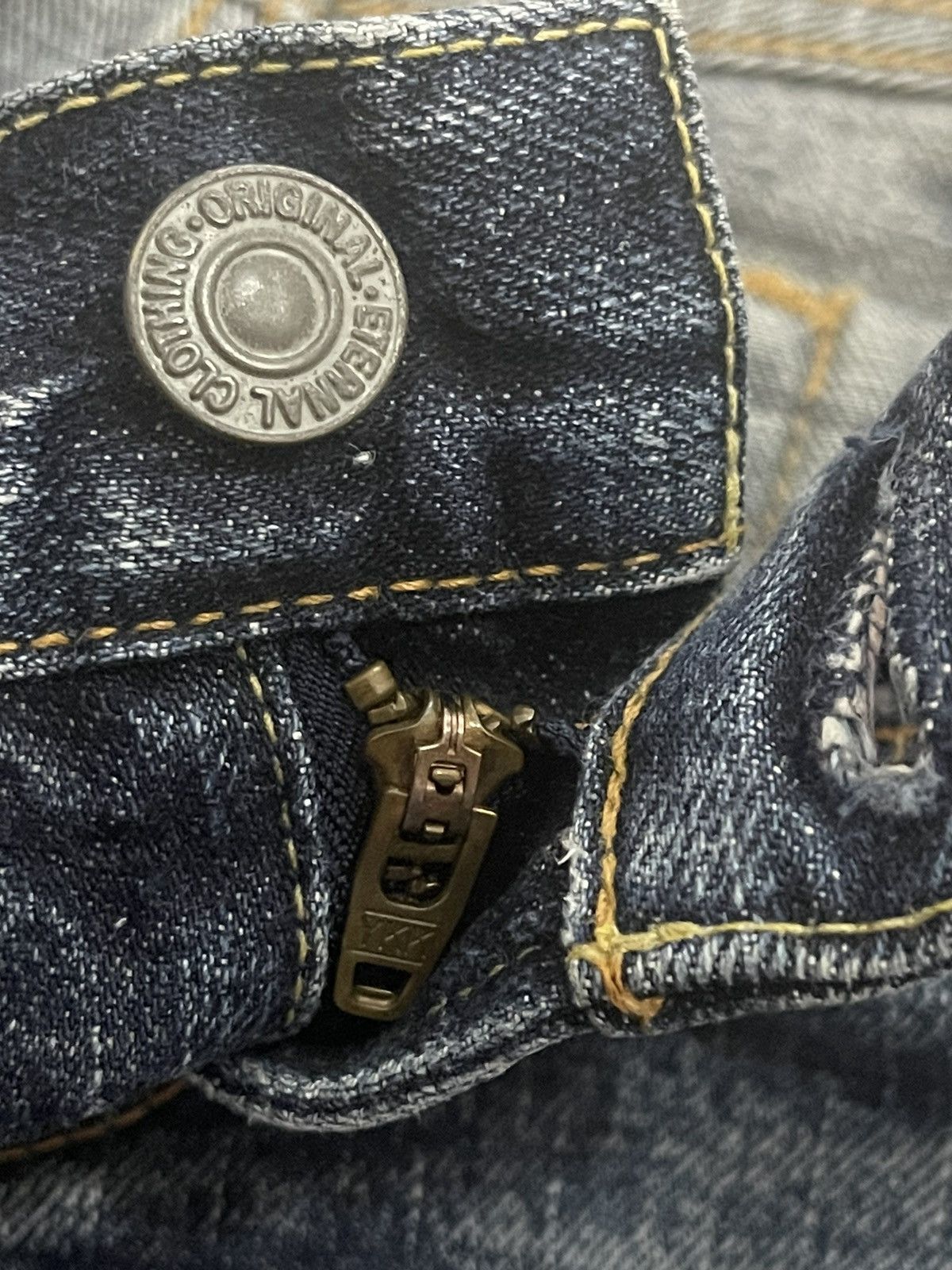 Eternal × Kapital 💸BINDING OFFER💸 Deep Blue By Eternal Denim Jeans Size US 31 - 7 Thumbnail