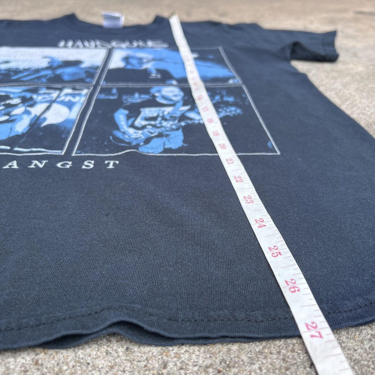 Vintage Y2K Handguns Angst Pop punk Band Promo Tee Faded Size US M / EU 48-50 / 2 - 7 Thumbnail