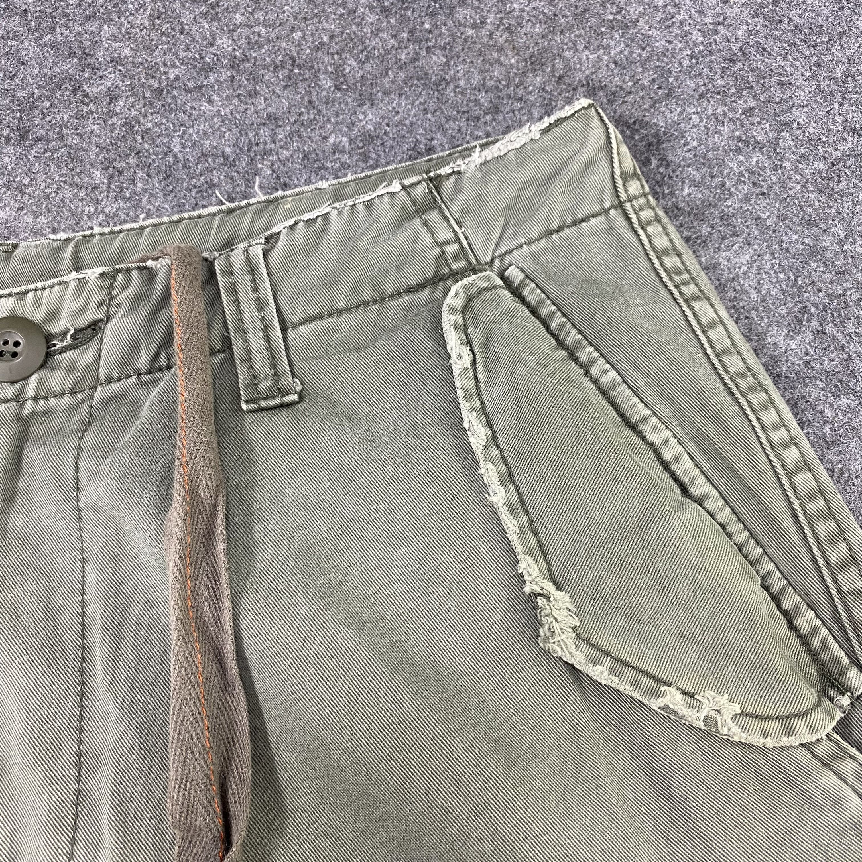Japanese Brand × Vintage Rush Hour Faded Green Cargo Pants-C025 Size US 32 / EU 48 - 7 Thumbnail