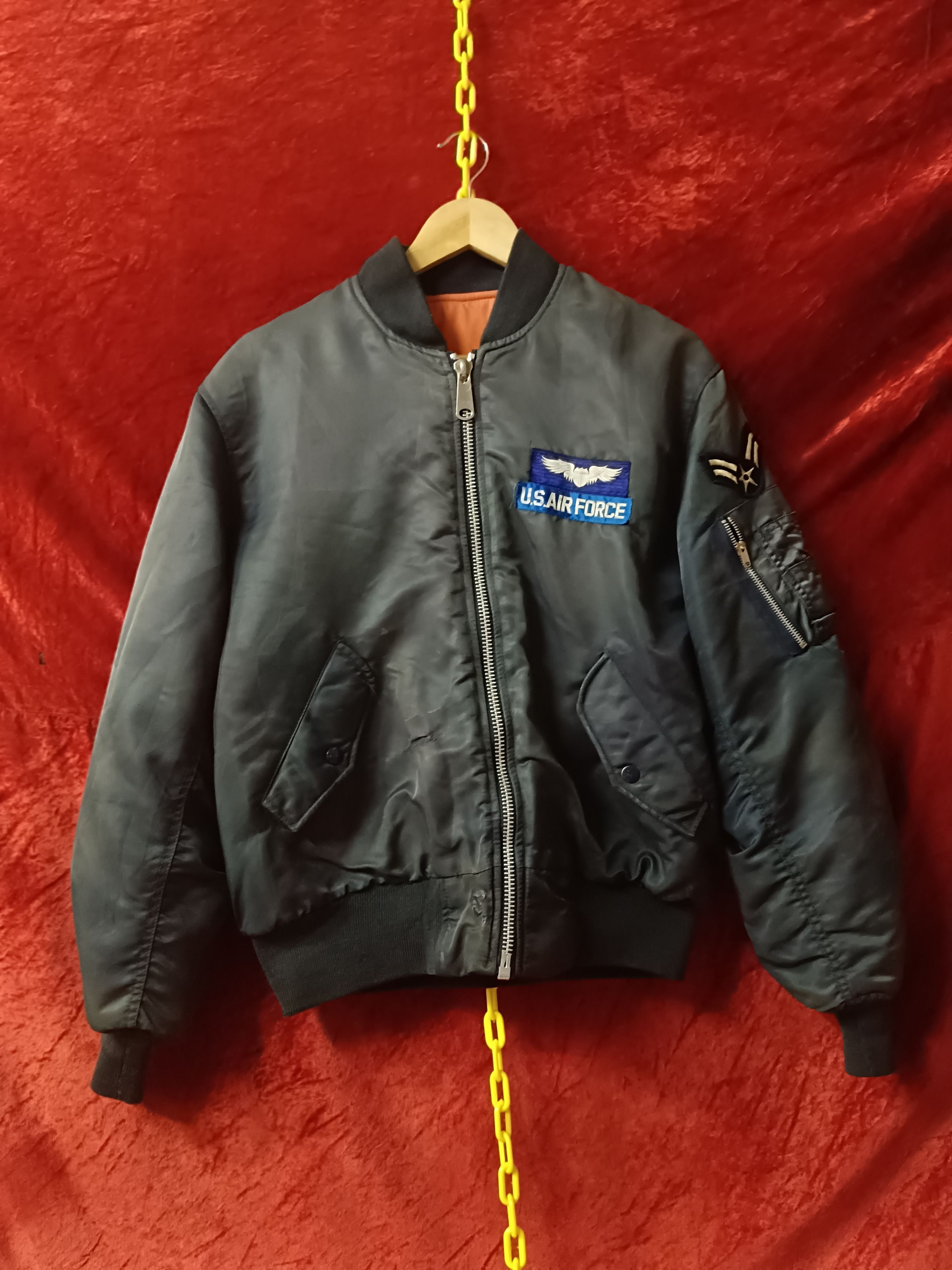 Vintage Distressed Air Force Size US L / EU 52-54 / 3 - 18 Thumbnail