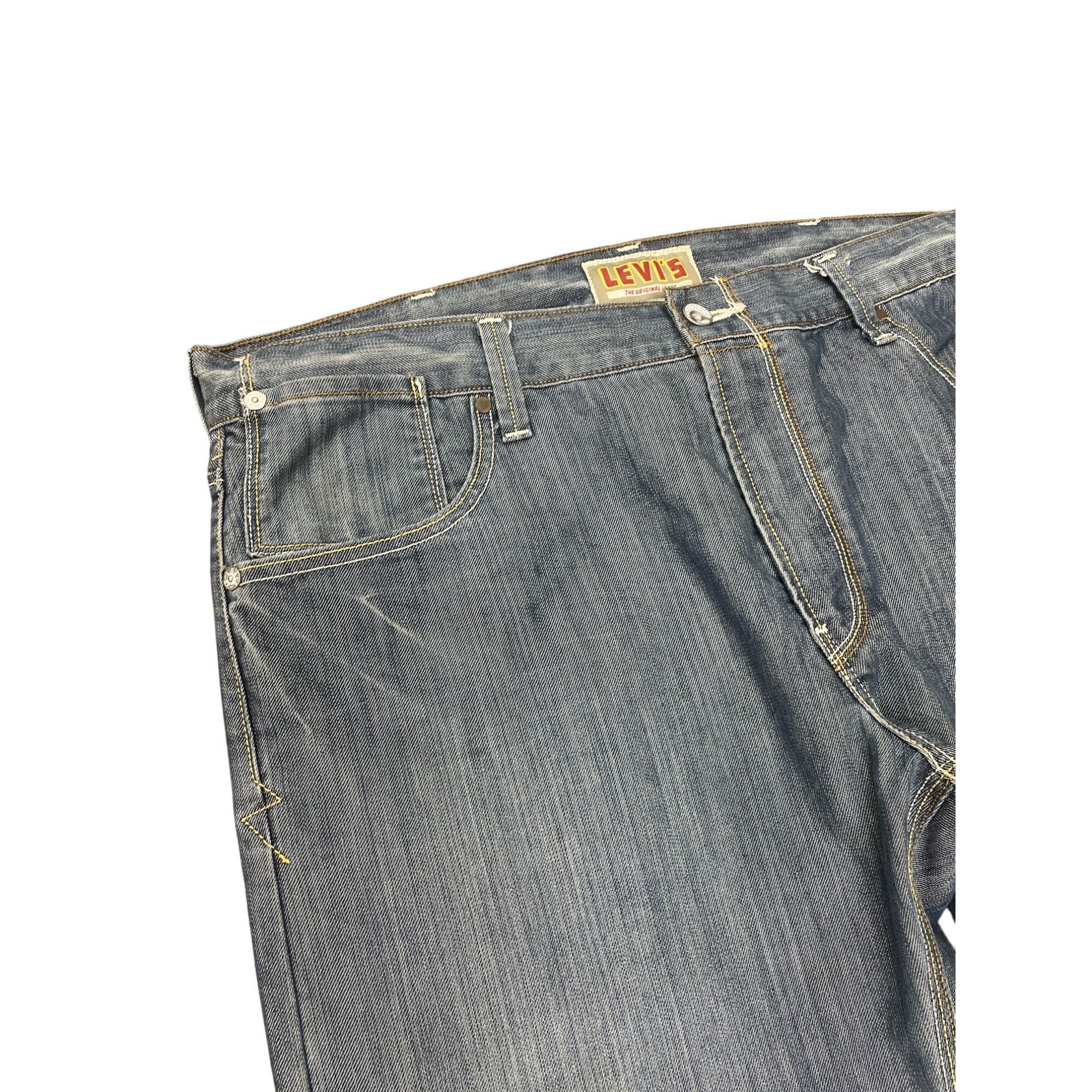 Levi's Levis 514 Slim Straight Mens Blue Jeans Size 34x32 SKU 8377 Size US 40 / EU 56 - 2 Thumbnail