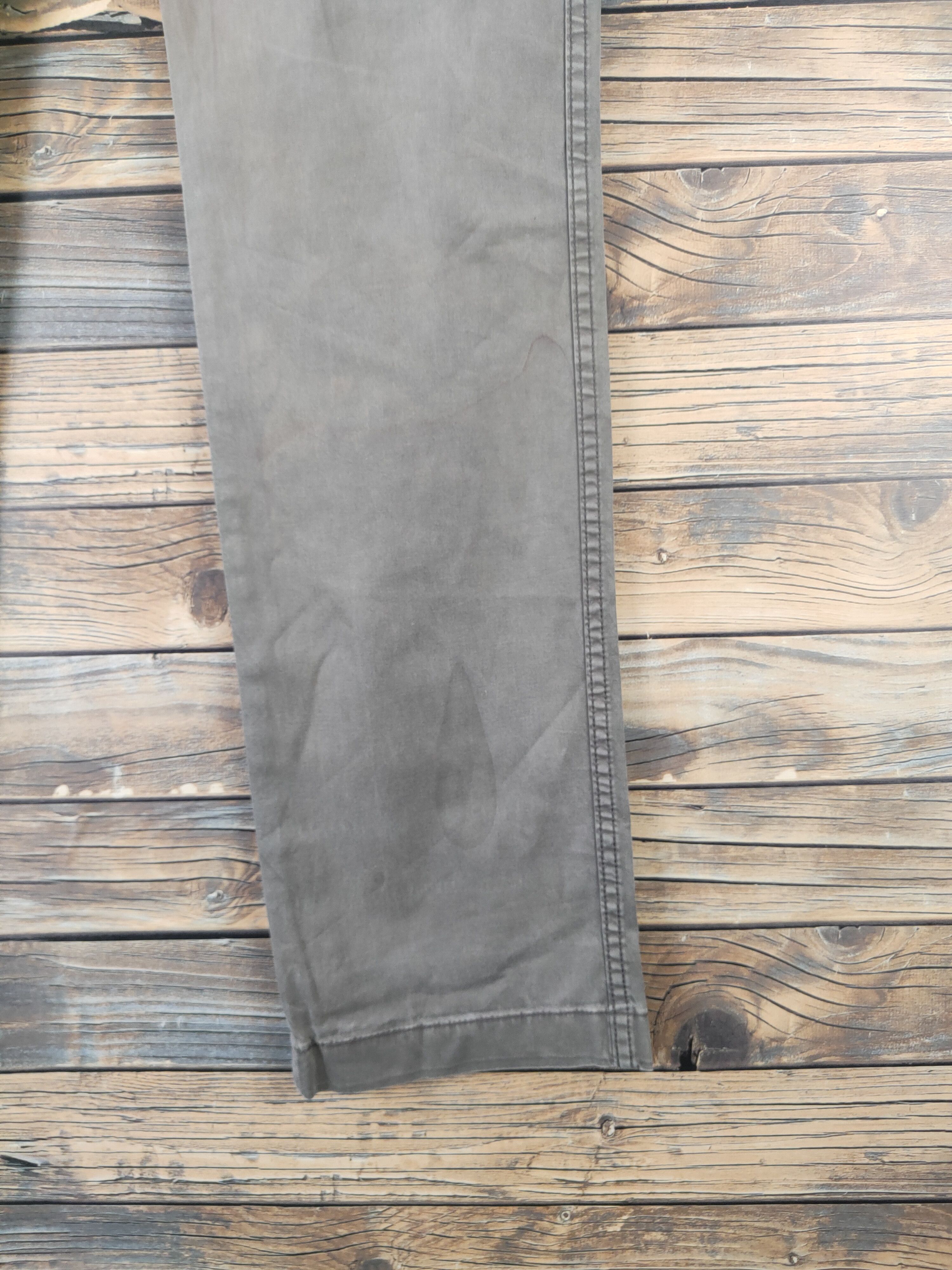 Uniqlo DL Uniqlo Olive Faded Multipocket Cargo Pants #1866 Size US 33 - 6 Thumbnail