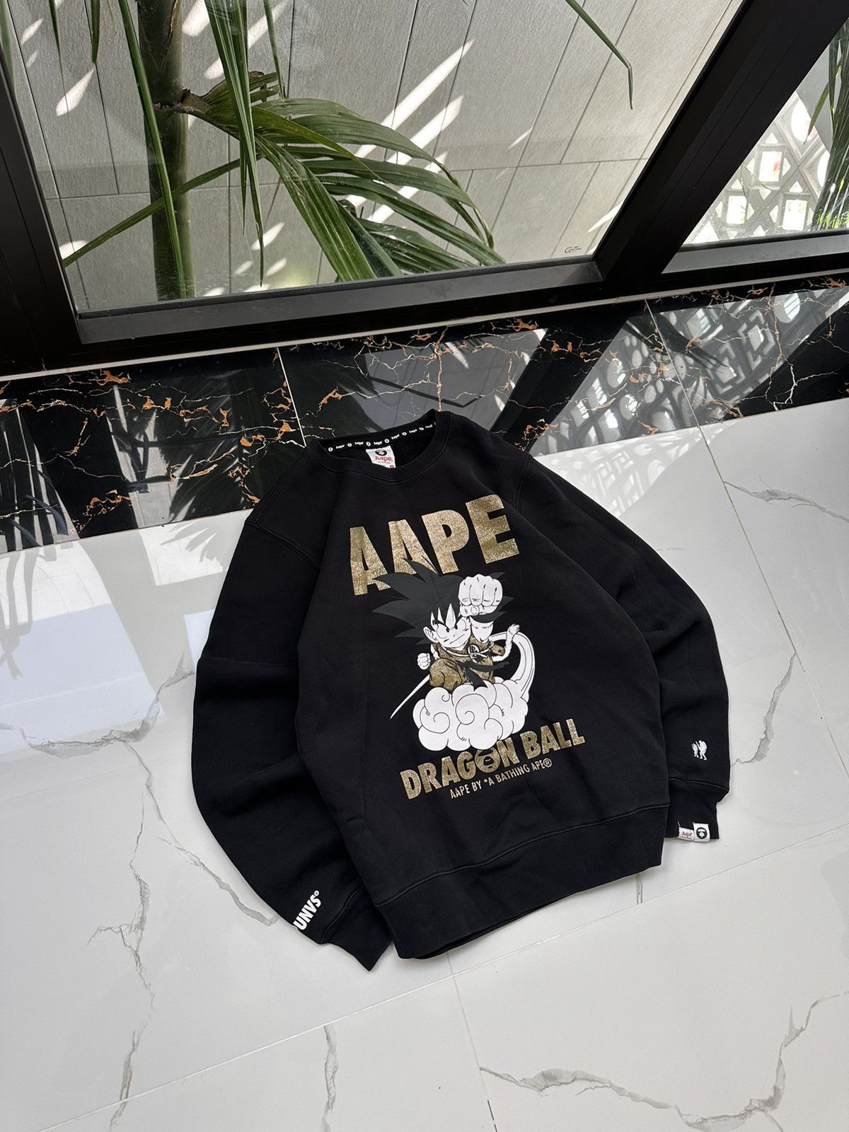 Aape × Vintage AAPE X DRAGONBALL VINTAGE BIG LOGO STREETWEAR SWEATSHIRT Size US S / EU 44-46 / 1 - 1 Thumbnail