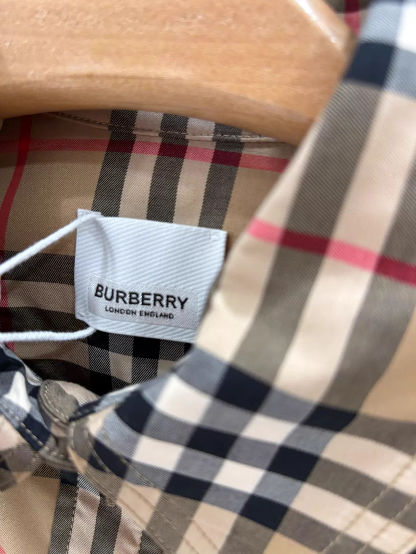 Burberry Burberry NOS Plaid Shirt White Label 34 Size XXS / US 00 / IT 34 - 3 Thumbnail
