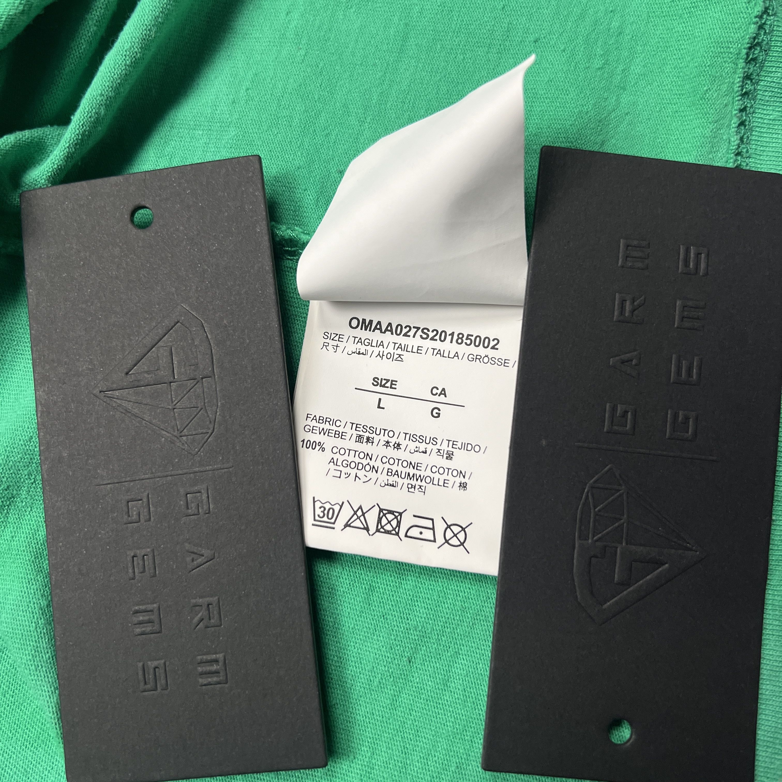 Off-White Off-White Fence Arrow Logo T-Shirt Size US L / EU 52-54 / 3 - 6 Thumbnail