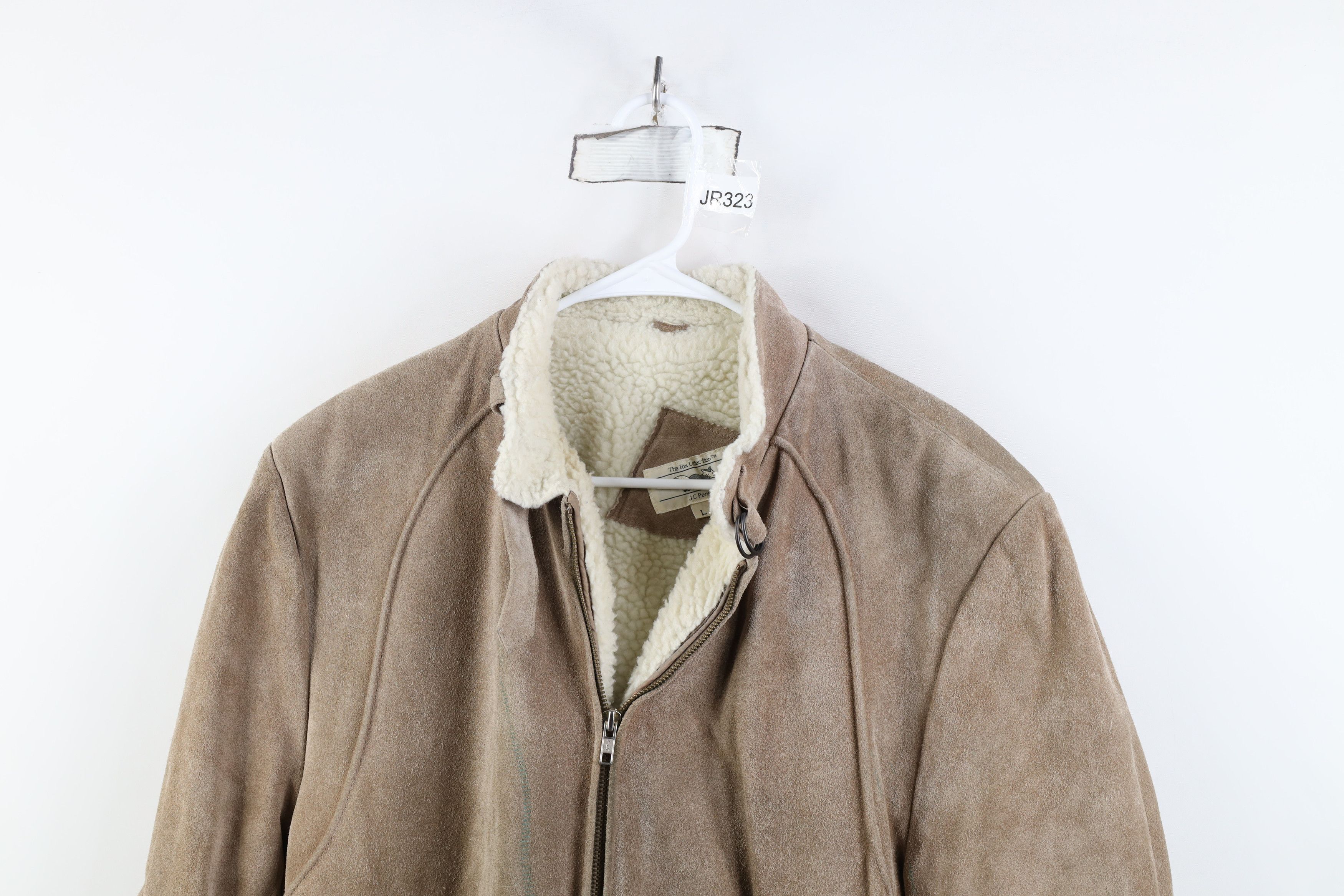 Vintage Vintage 70s Streetwear Suede Leather Cafe Bomber Jacket Size US L / EU 52-54 / 3 - 2 Thumbnail