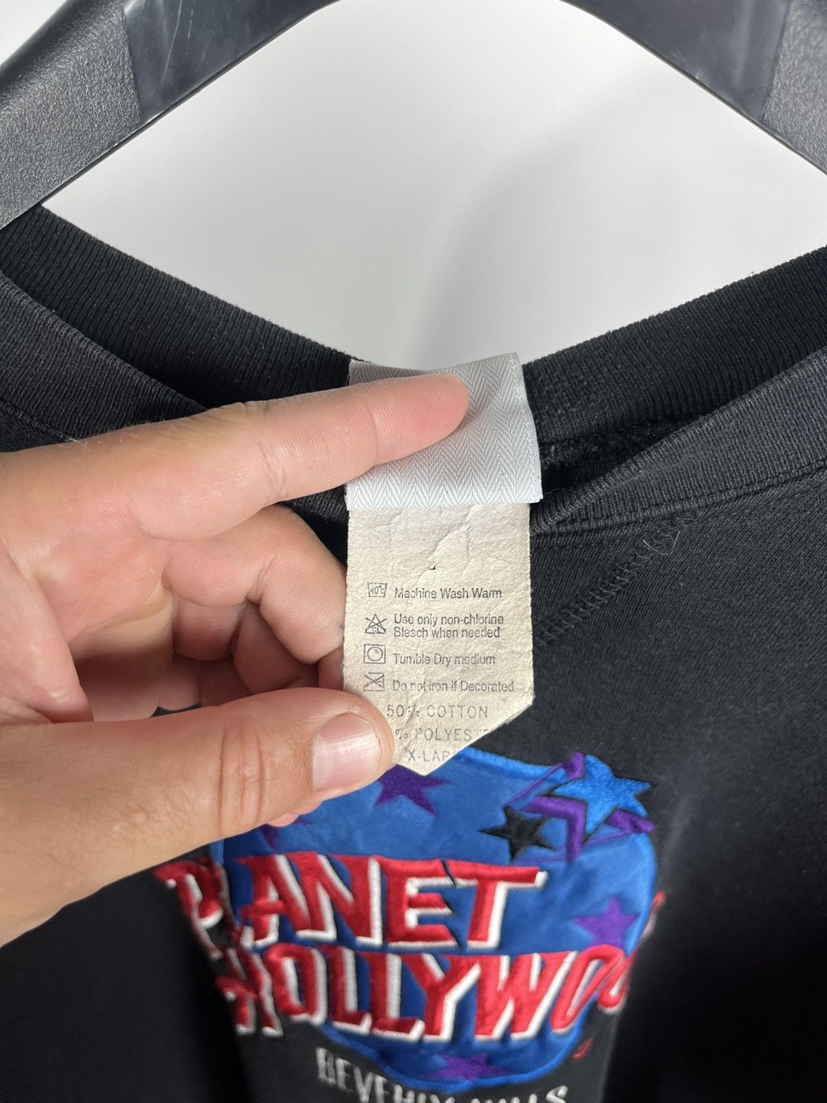 Planet Hollywood Planet Hollywood Beverly Hills USA Sweatshirt XL Black Size US XL / EU 56 / 4 - 10 Thumbnail