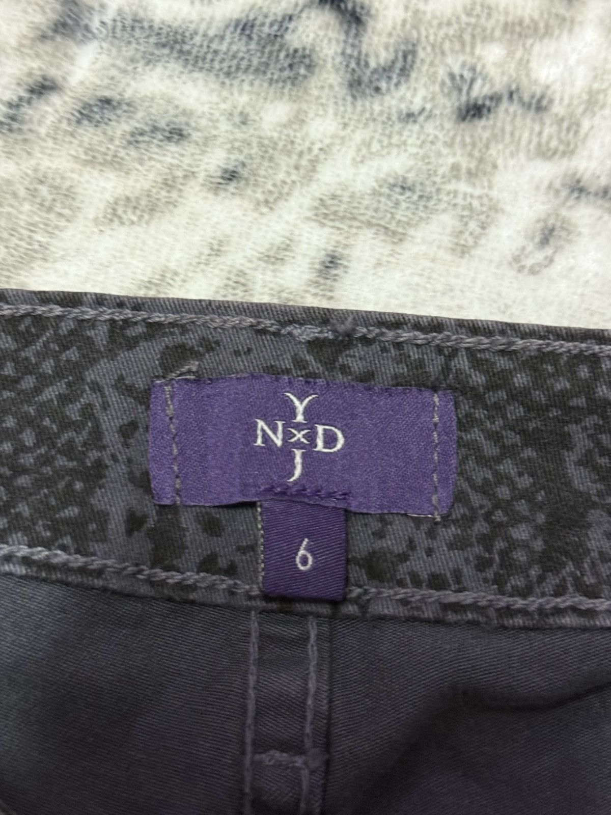 Japanese Brand NYDJ Snake Skin Slim Stretch Jeans Size 30" / US 8 / IT 44 - 12 Thumbnail