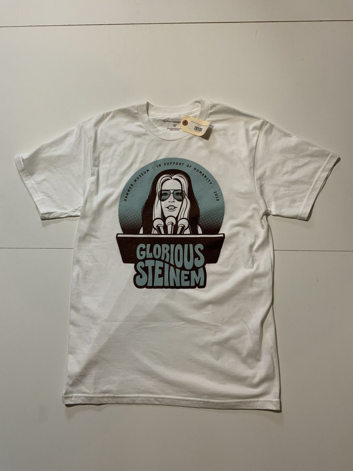 Other NWT Hammer Museum Gloria Steinem Glorious Humanity T-Shirt Size US M / EU 48-50 / 2 - 2 Thumbnail