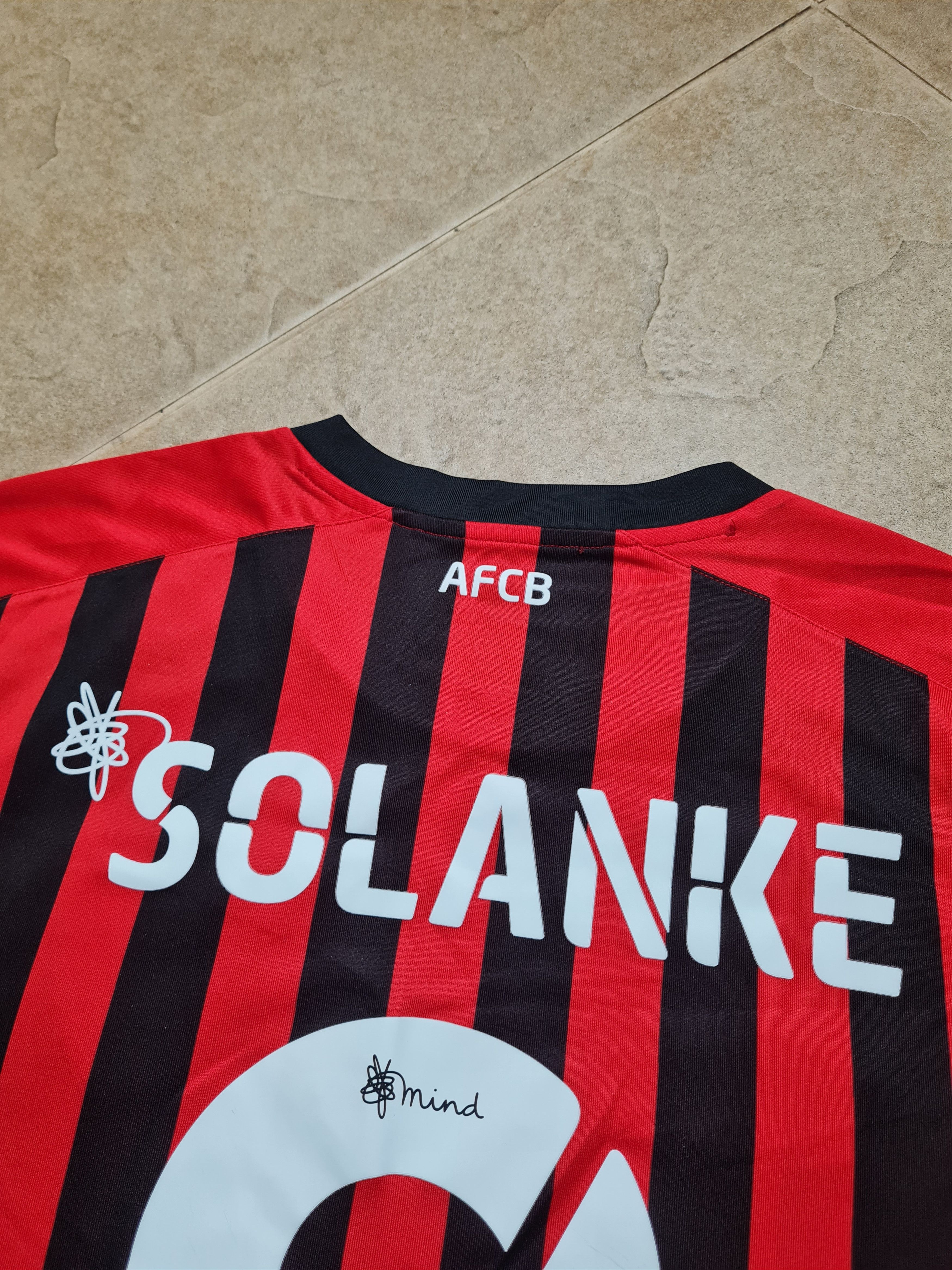 Umbro Jersey Dominic Solanke #9 Afc Bournemouth Soccer Shirt Umbro Size US M / EU 48-50 / 2 - 9 Thumbnail