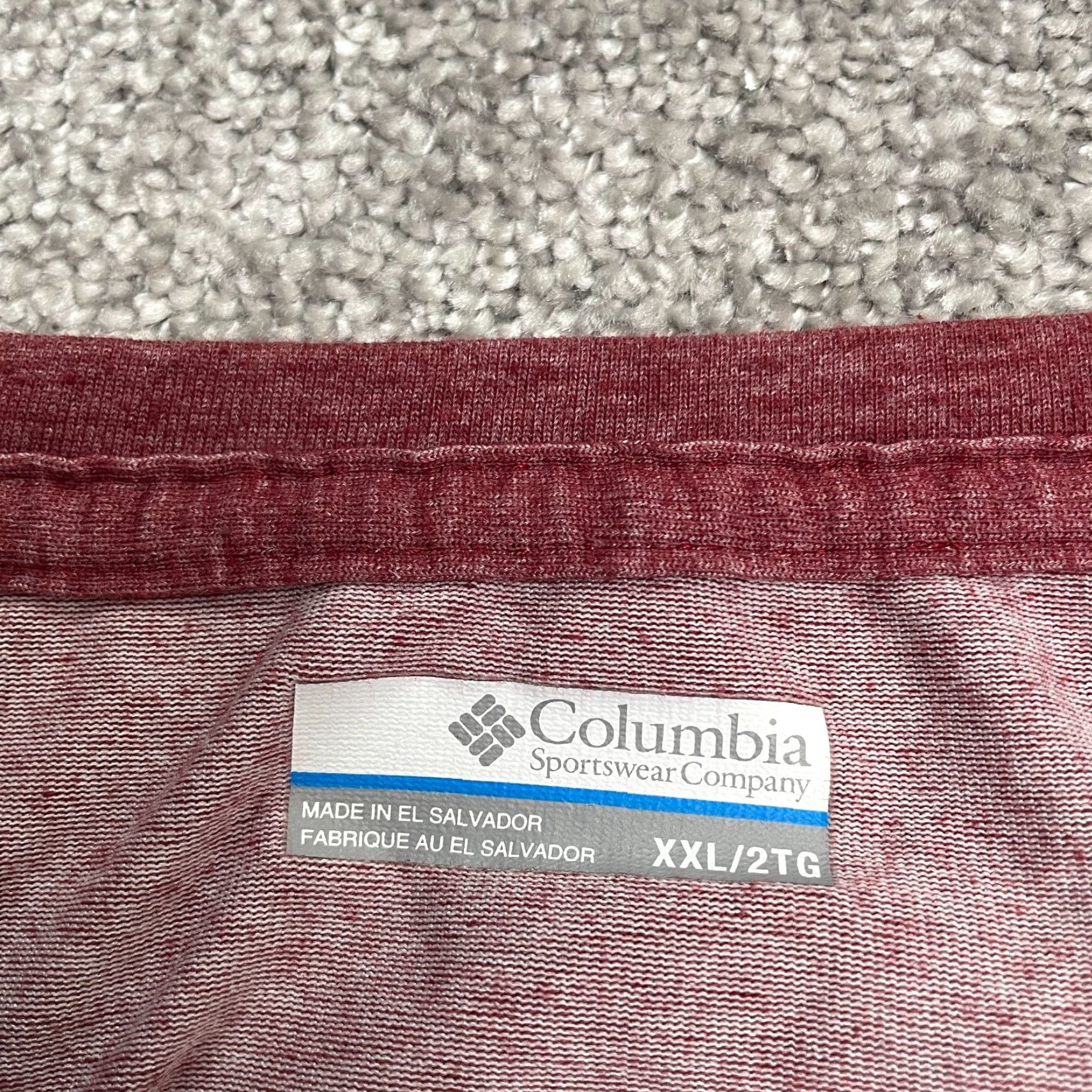 Vintage Columbia Omni Wick T-Shirt Men XXL Red Crew Neck Short Sleeve Active Outdoor Tee Size US XXL / EU 58 / 5 - 5 Thumbnail
