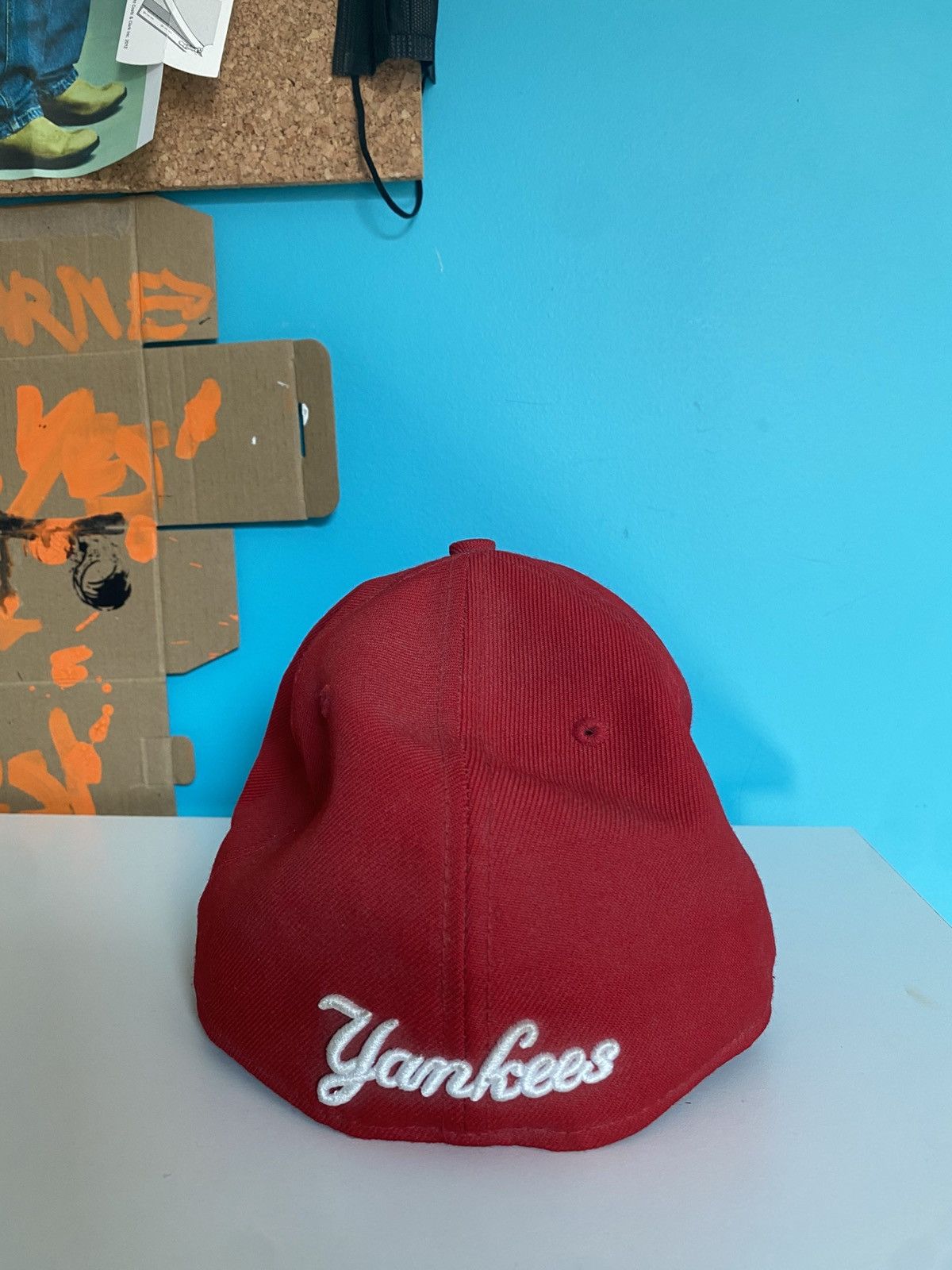 New Era New York Yankees 59FIFTY Fitted Cap– New Era MLB Authentic Size ONE SIZE - 4 Thumbnail