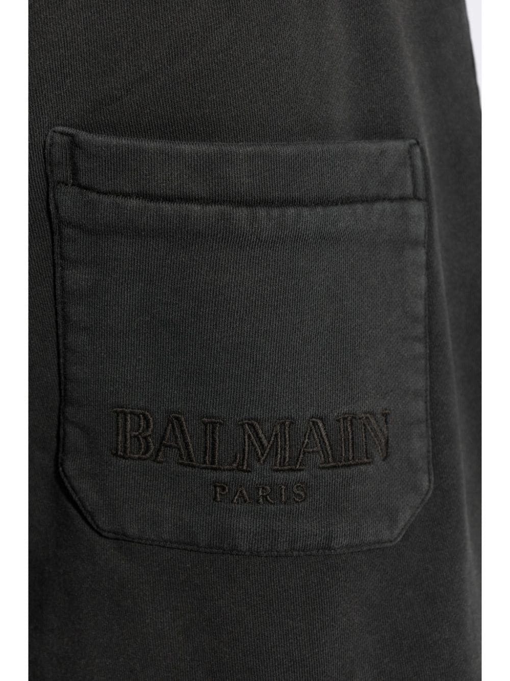 Balmain o1s1wg111025 Logo Embroidered Track Shorts in Navy Blue Size US 30 / EU 46 - 5 Thumbnail