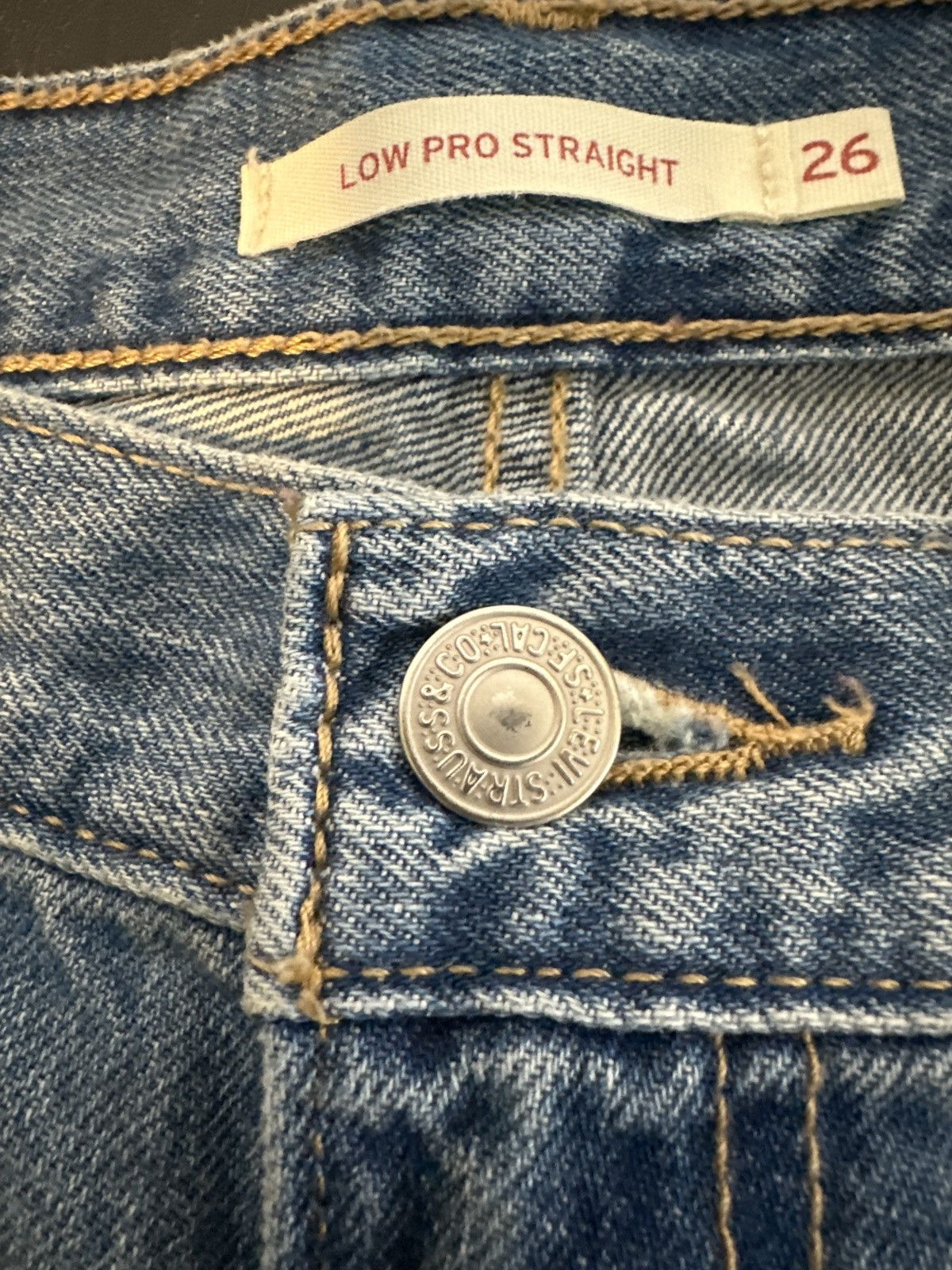 Levi's Levi’s LOW PRO CUSTOM FIU JEANS Size 26" / US 2 / IT 38 - 5 Thumbnail