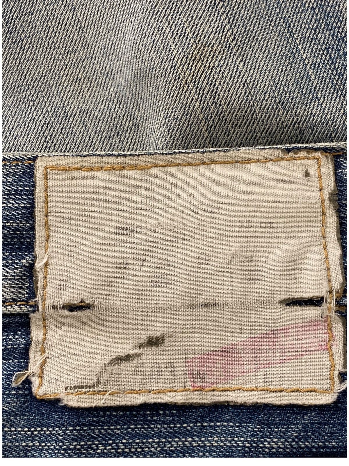 Edwin Edwin Brand Acid Blue Wash Ripped Style Jeans Size US 30 / EU 46 - 16 Thumbnail