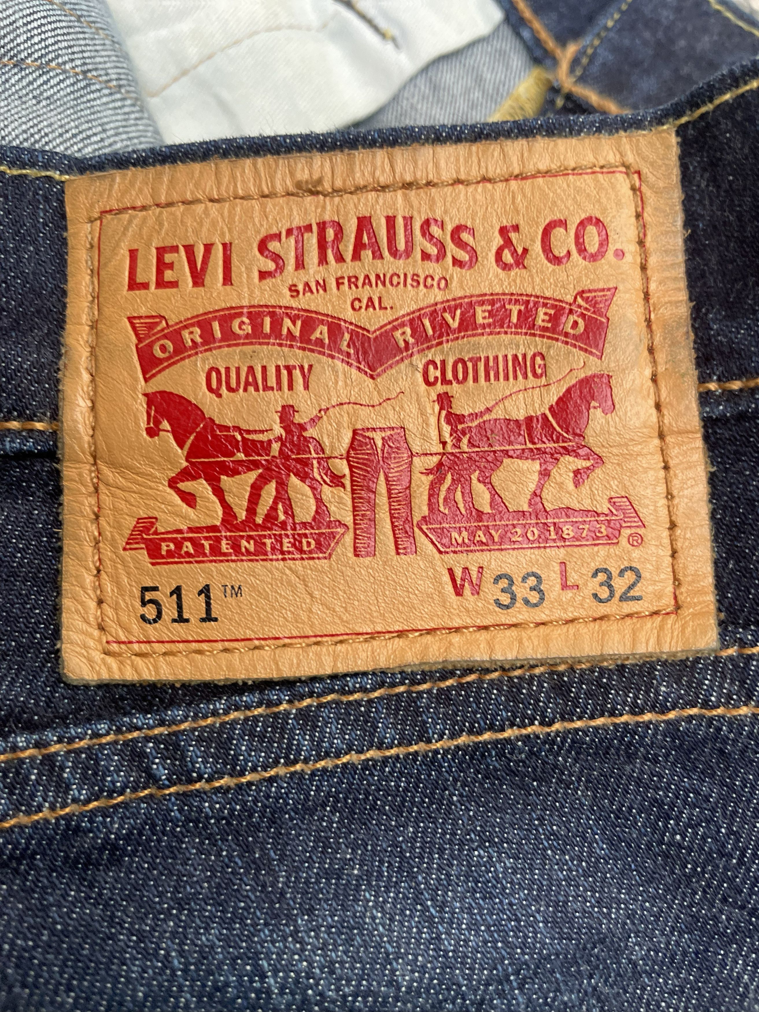 Levi's Levis 511 Denim Size US 34 / EU 50 - 14 Thumbnail