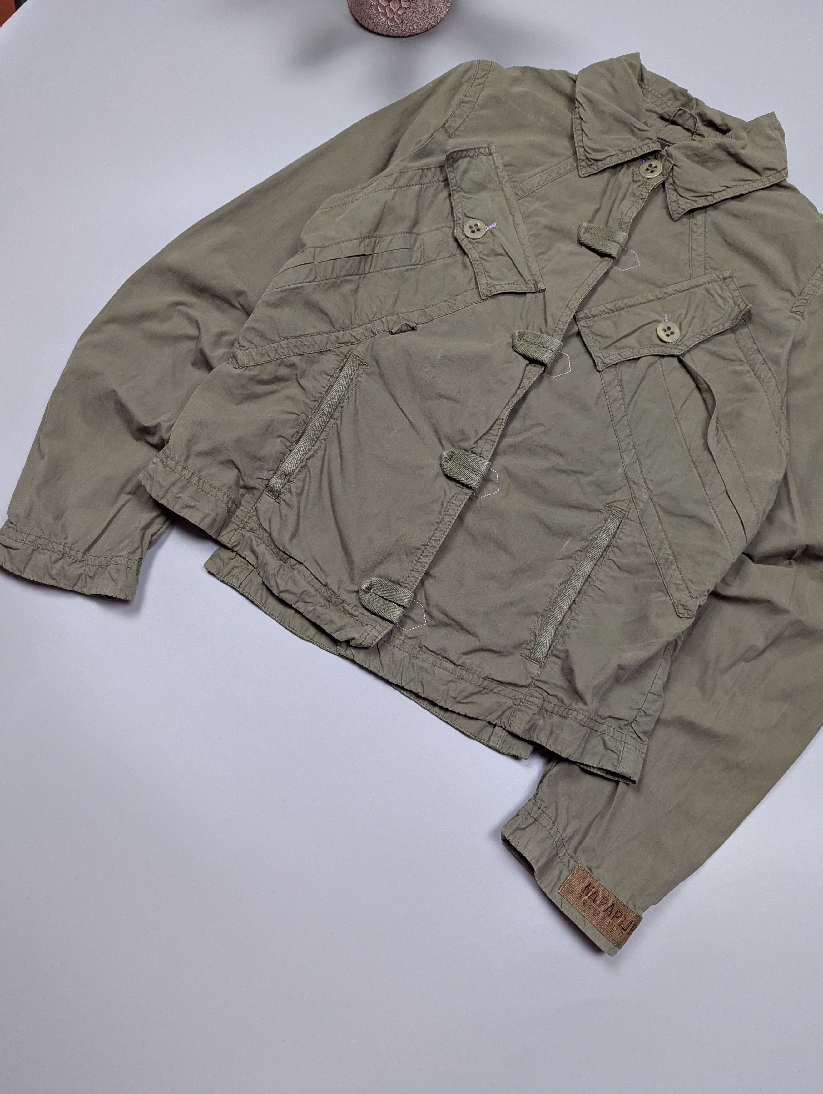 Napapijri Napapijri Vintage Military Utility Jacket Olive Women’s M Size M / US 6-8 / IT 42-44 - 4 Thumbnail