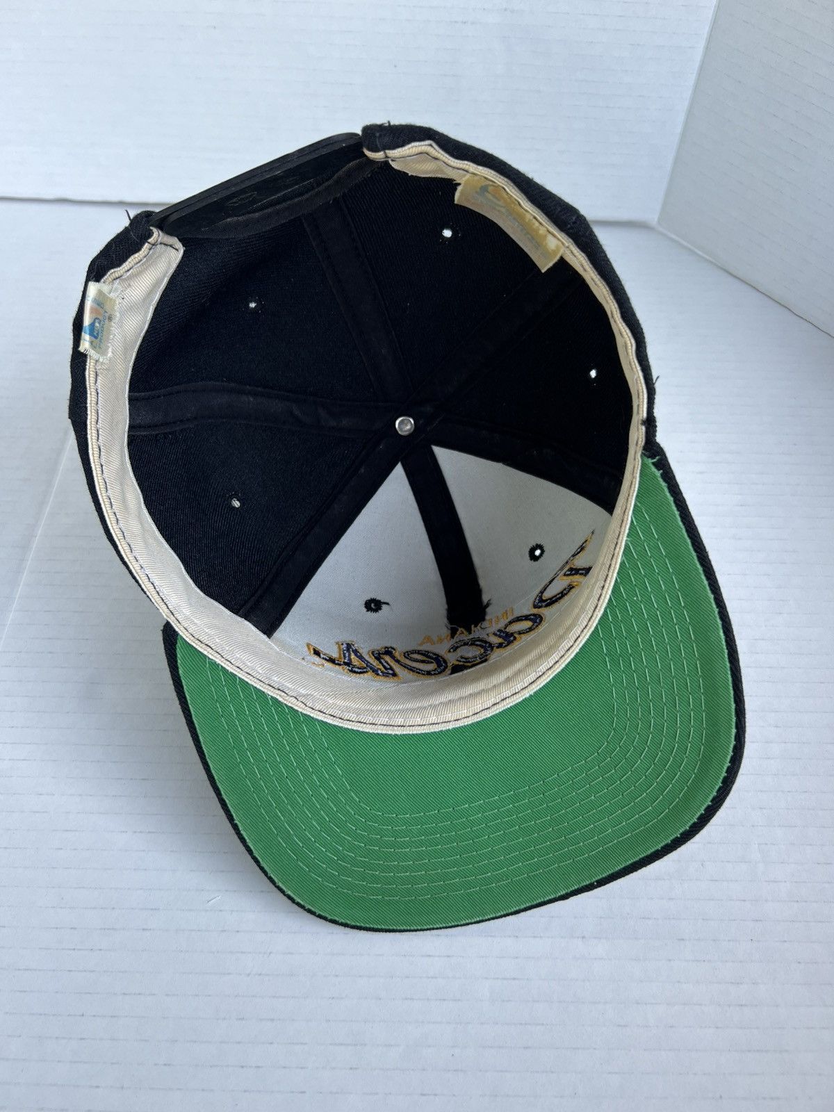 Sports Specialties Vintage 90s Indiana Pacers Sports Specialties Script Hat Size ONE SIZE - 7 Thumbnail