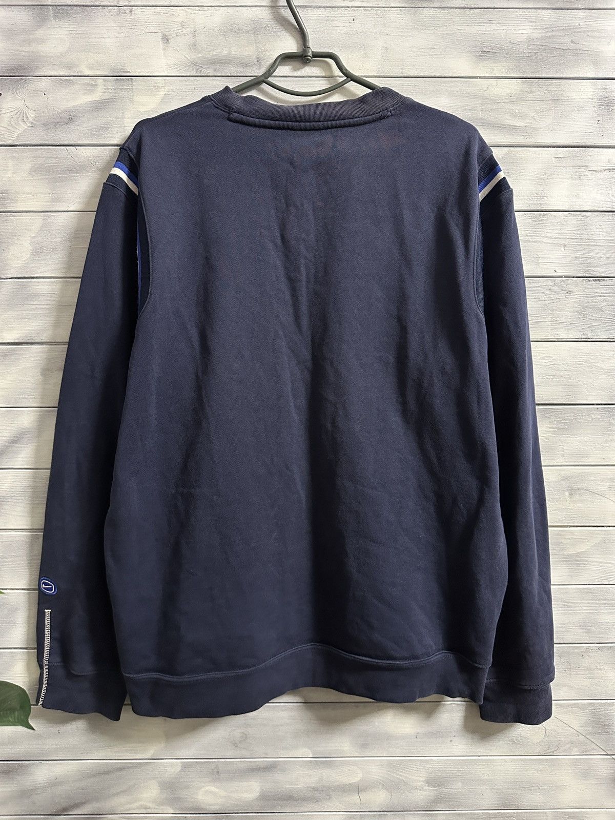 Nike Rare Vintage Sweatshirt Nike COR727 Small Swoosh Drill Y2K Size US XL / EU 56 / 4 - 10 Thumbnail