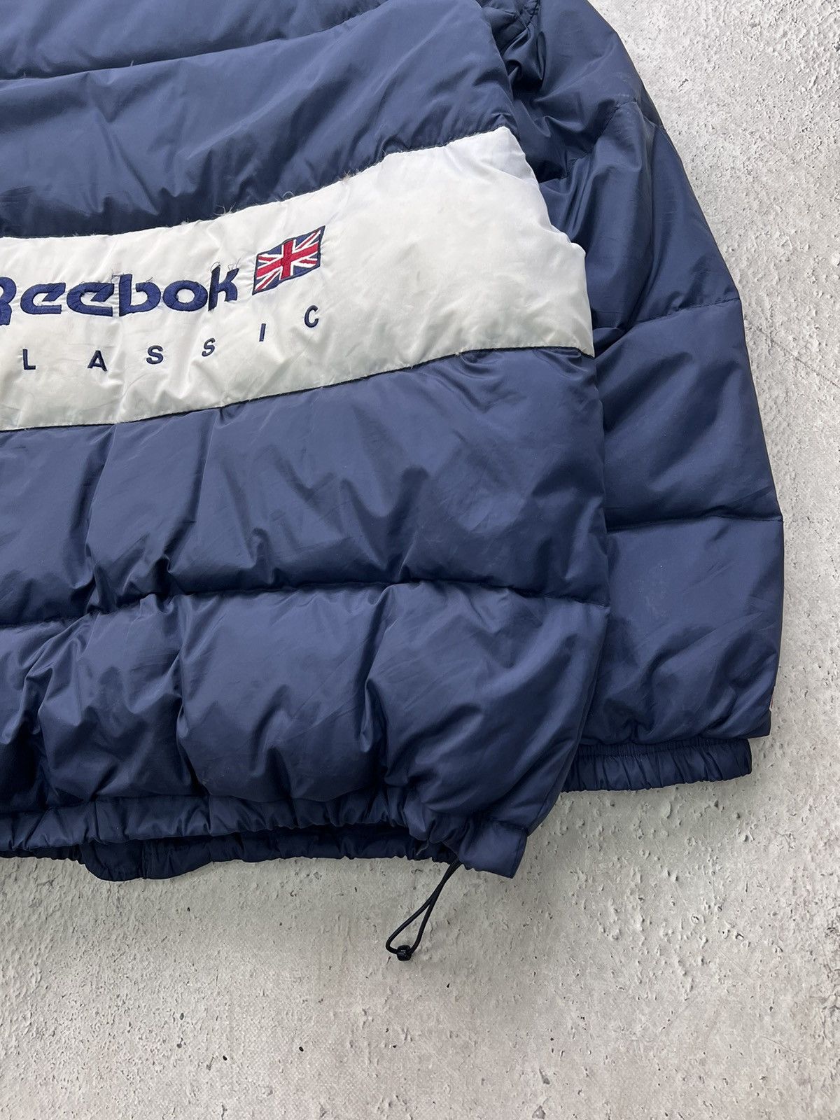 Reebok × Vintage REEBOK CLASSIC RETRO Vintage Puffer Down Jacket Size US L / EU 52-54 / 3 - 14 Thumbnail