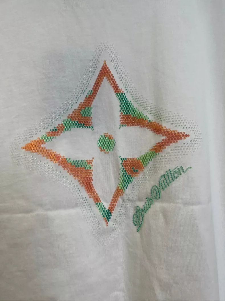 Louis Vuitton louis vuitton Beaded printed short sleeve Size US S / EU 44-46 / 1 - 4 Thumbnail