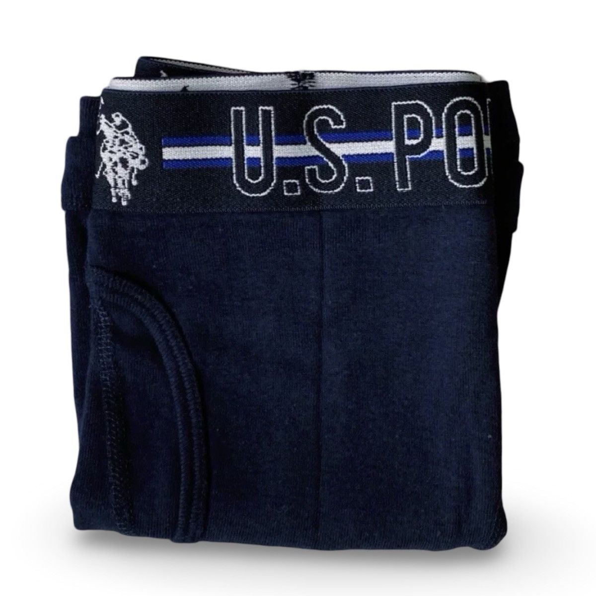 U.S. Polo Assn. US Polo Assn Men’s Blue Boxer Briefs Size Medium Size 34 - 4 Thumbnail