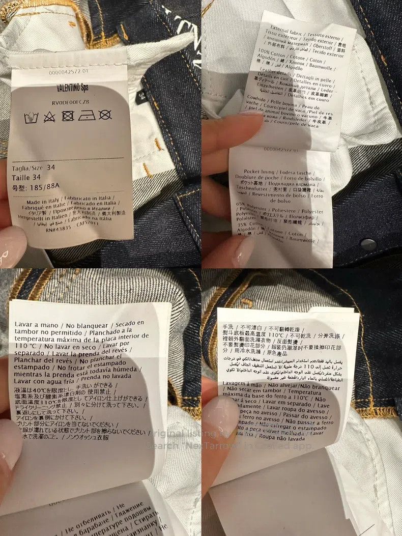 Valentino Valentino jeans Size US 34 / EU 50 - 9 Thumbnail
