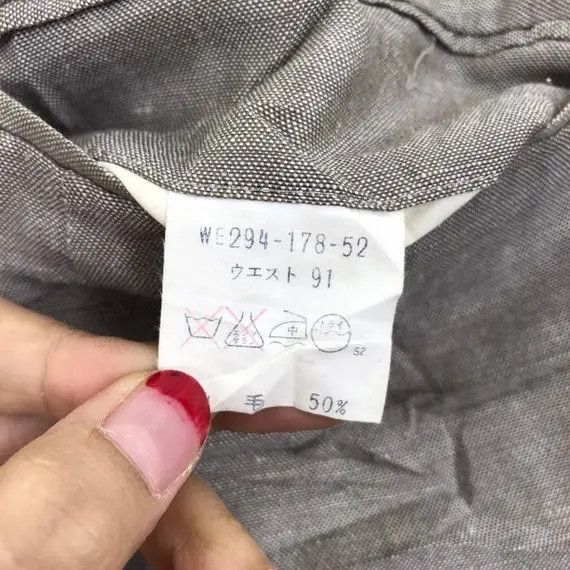 Burberry Vtg 90’ BURBERRY LONDON PRORSURM Casual Pant Trouser Slack Size US 34 / EU 50 - 8 Thumbnail
