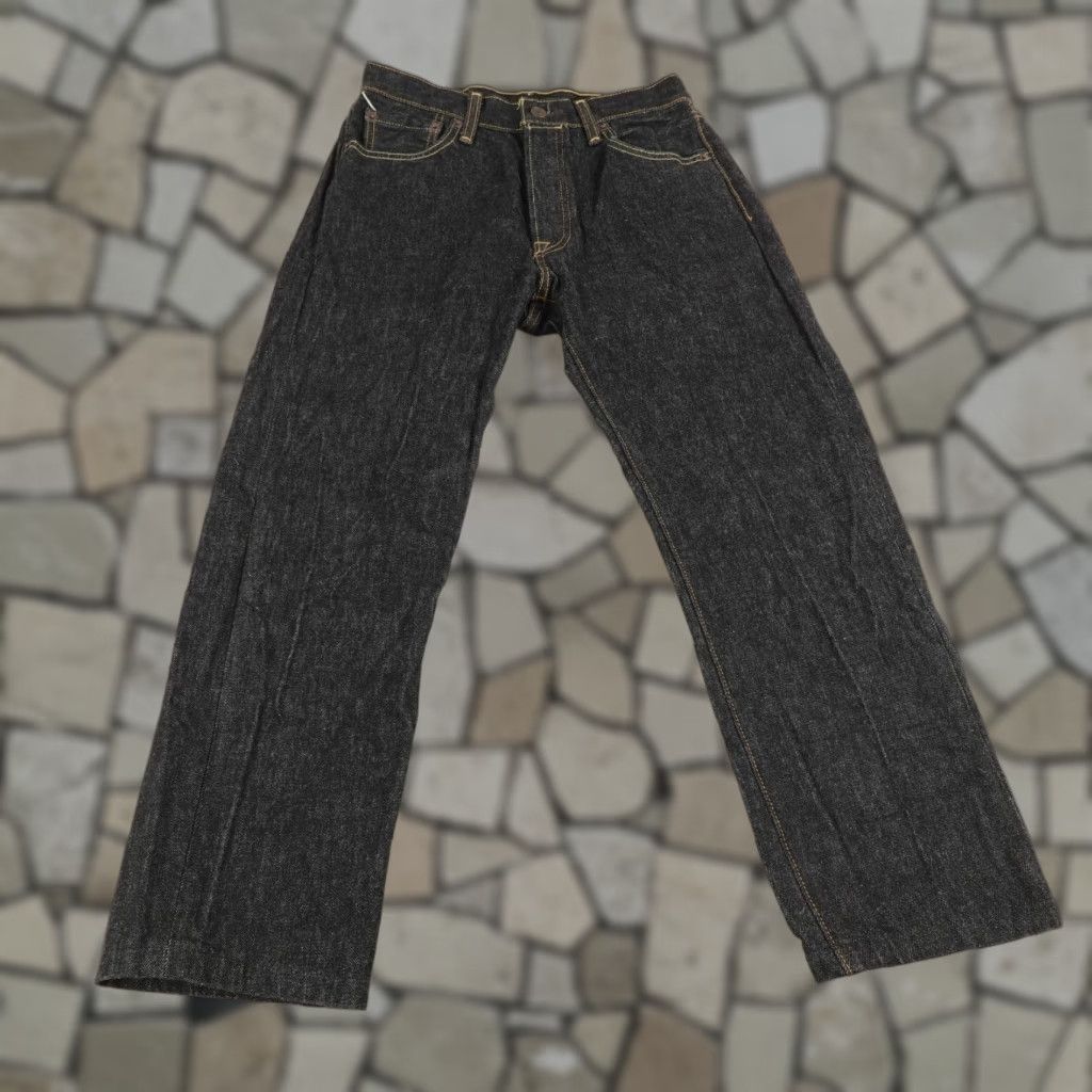 Levi's VINTAGE Levi's 501 Jeans Men 30x26 Straight Leg Dark Denim Cotton Hemmed Size US 27 - 1 Thumbnail