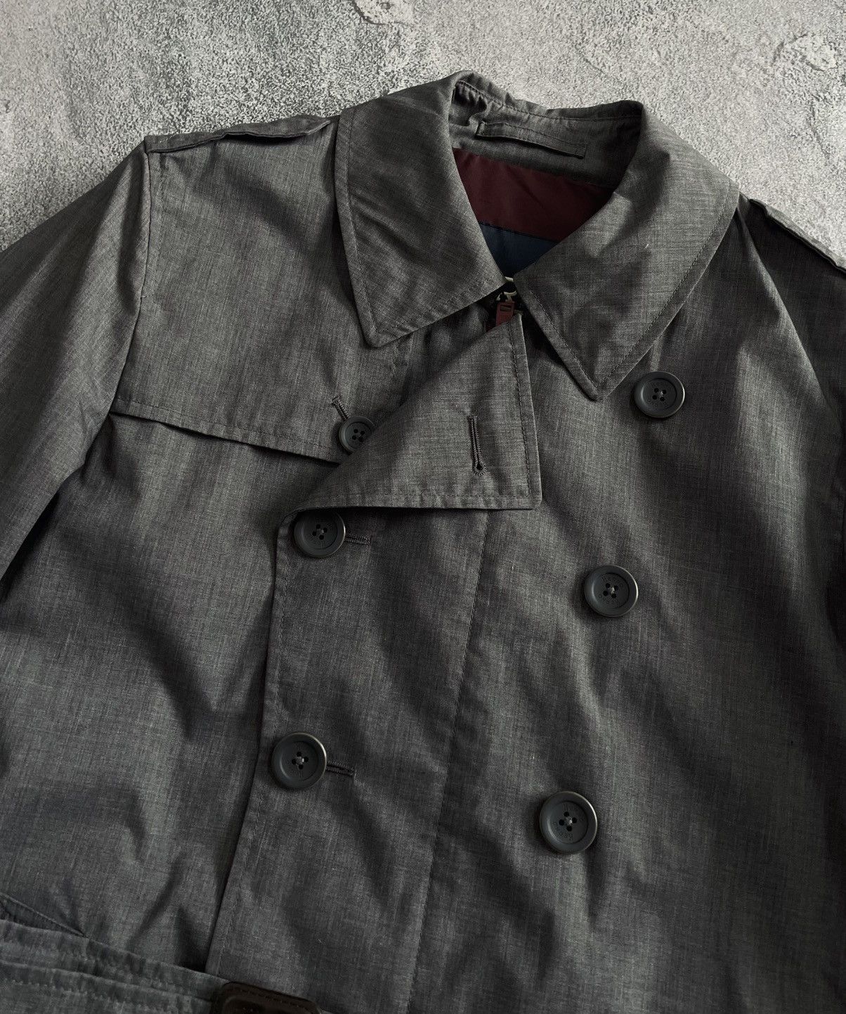 Herno Herno Trench Jacket Belted Double Breasted ITALY Size 46 / S Size US S / EU 44-46 / 1 - 9 Thumbnail